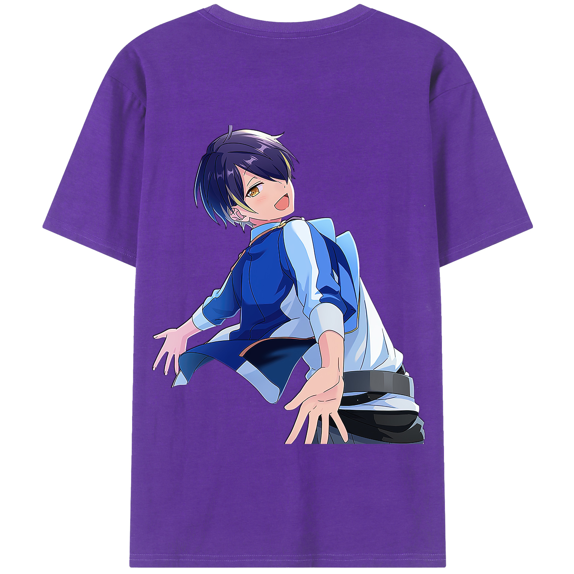 （画像用） あんさんぶるスターズ! Ensemble Stars 綿100％半袖Tシャツ（背面プリント）