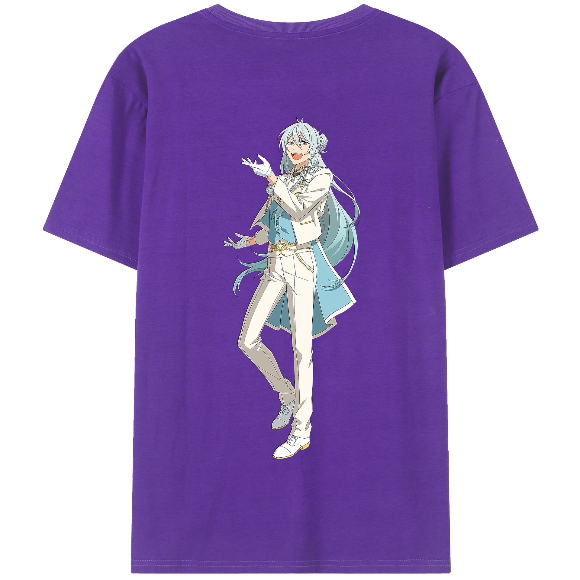 （画像用） あんさんぶるスターズ! Ensemble Stars 綿100％半袖Tシャツ（背面プリント）