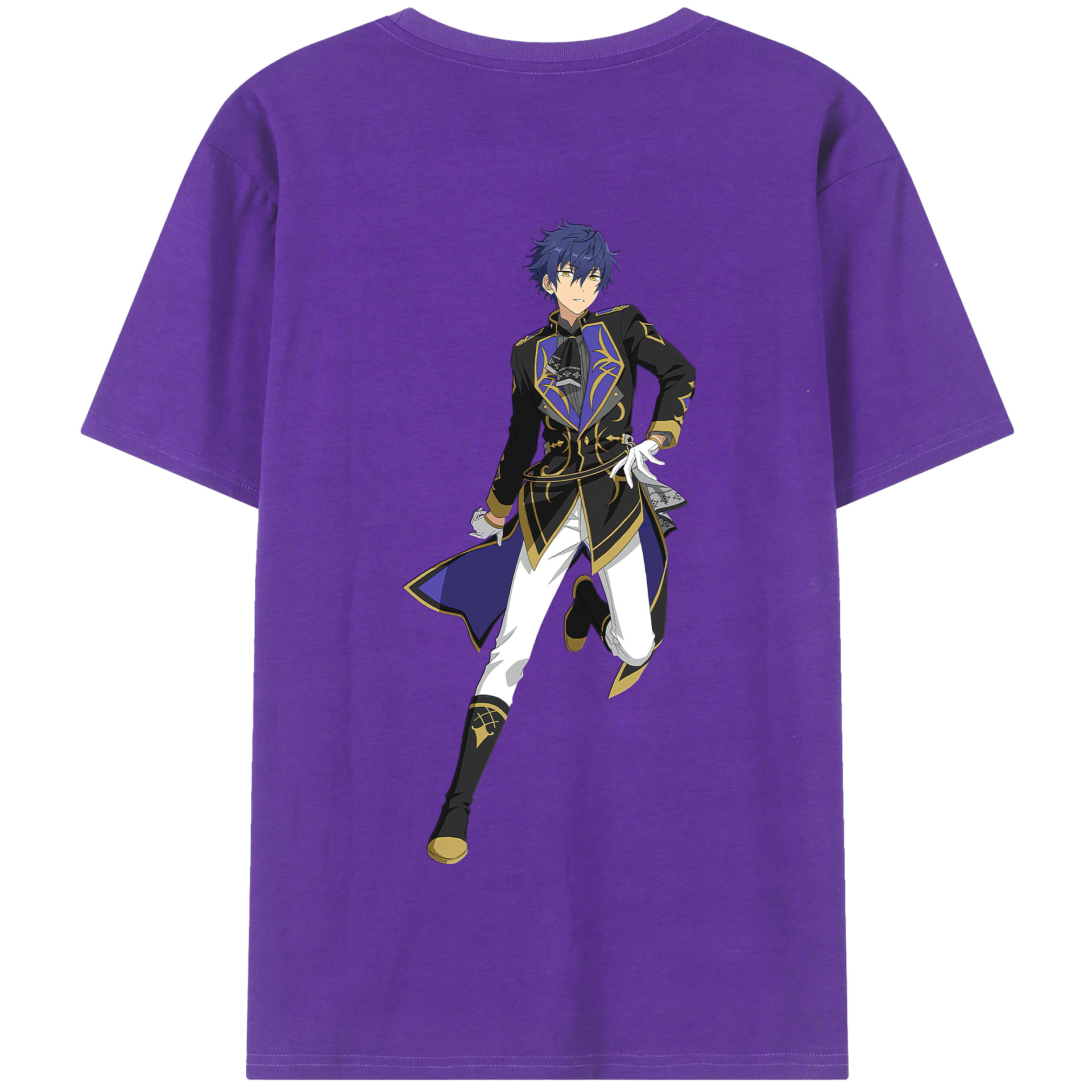 （画像用） あんさんぶるスターズ! Ensemble Stars 綿100％半袖Tシャツ（背面プリント）