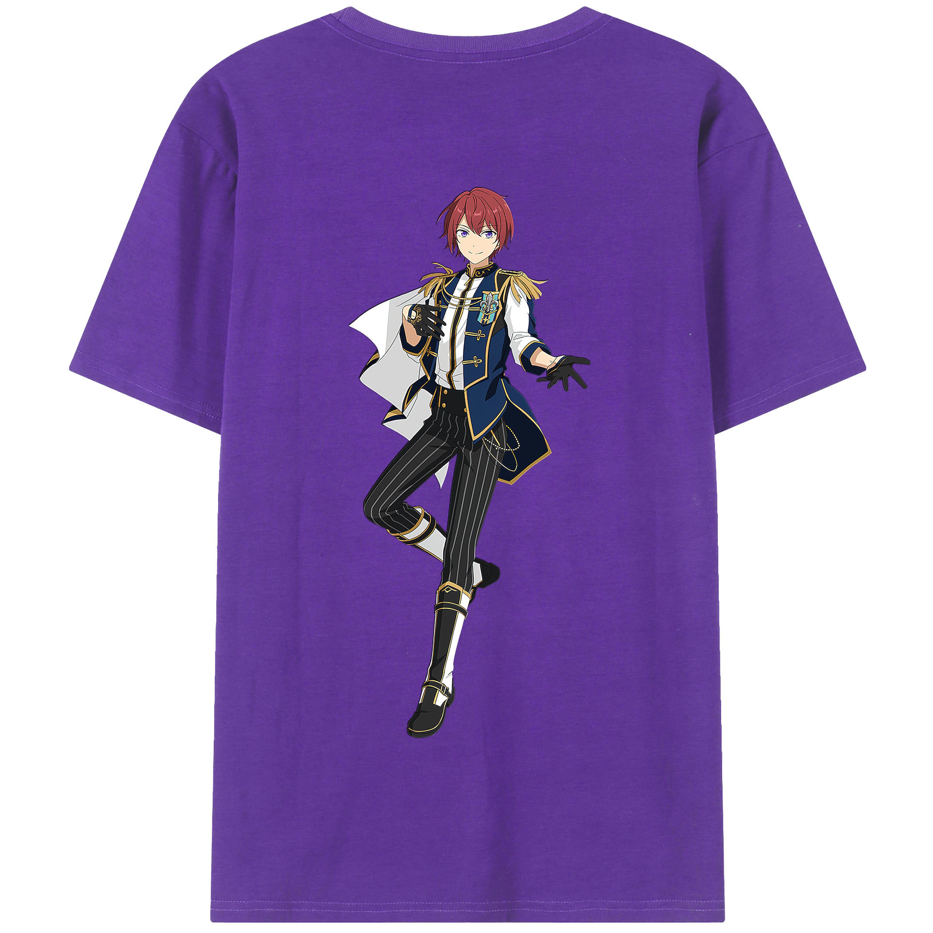 （画像用） あんさんぶるスターズ! Ensemble Stars 綿100％半袖Tシャツ（背面プリント）