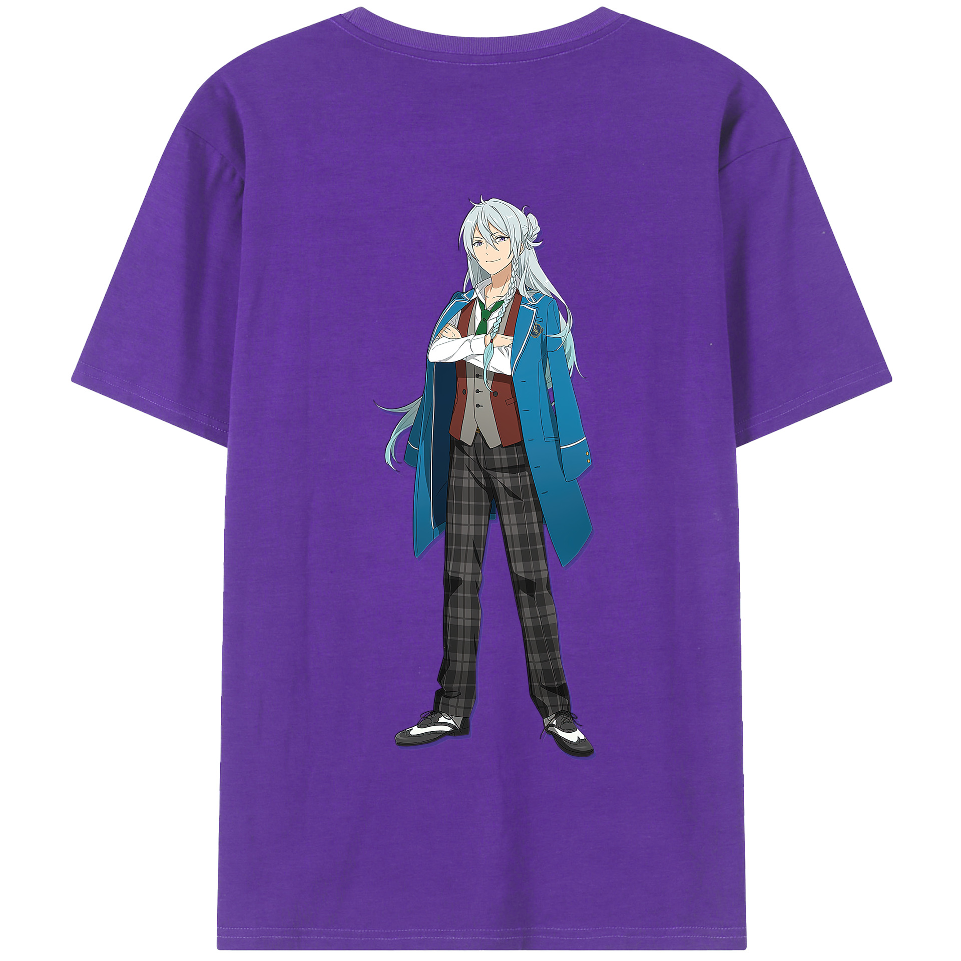 （画像用） あんさんぶるスターズ! Ensemble Stars 綿100％半袖Tシャツ（背面プリント）