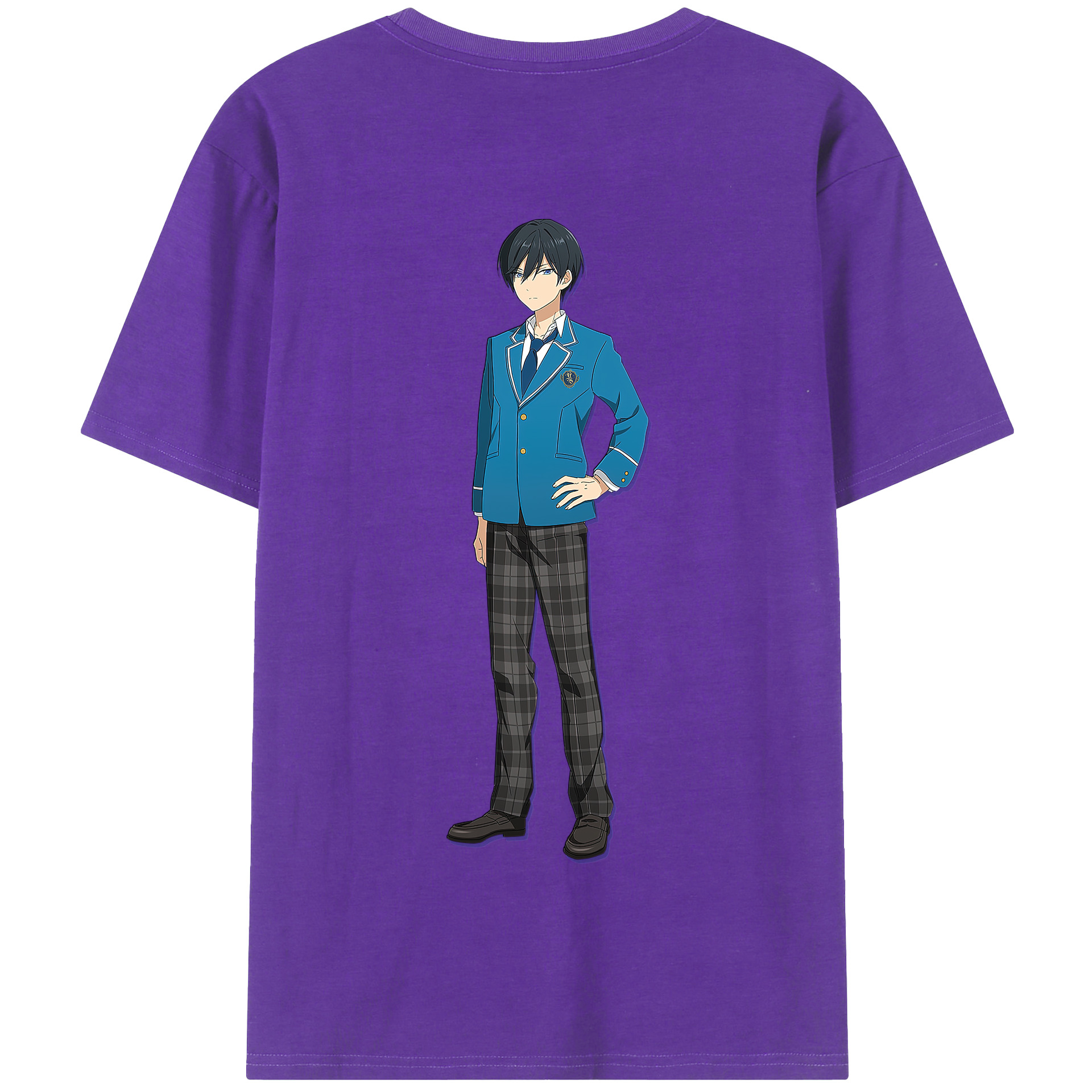 （画像用） あんさんぶるスターズ! Ensemble Stars 綿100％半袖Tシャツ（背面プリント）