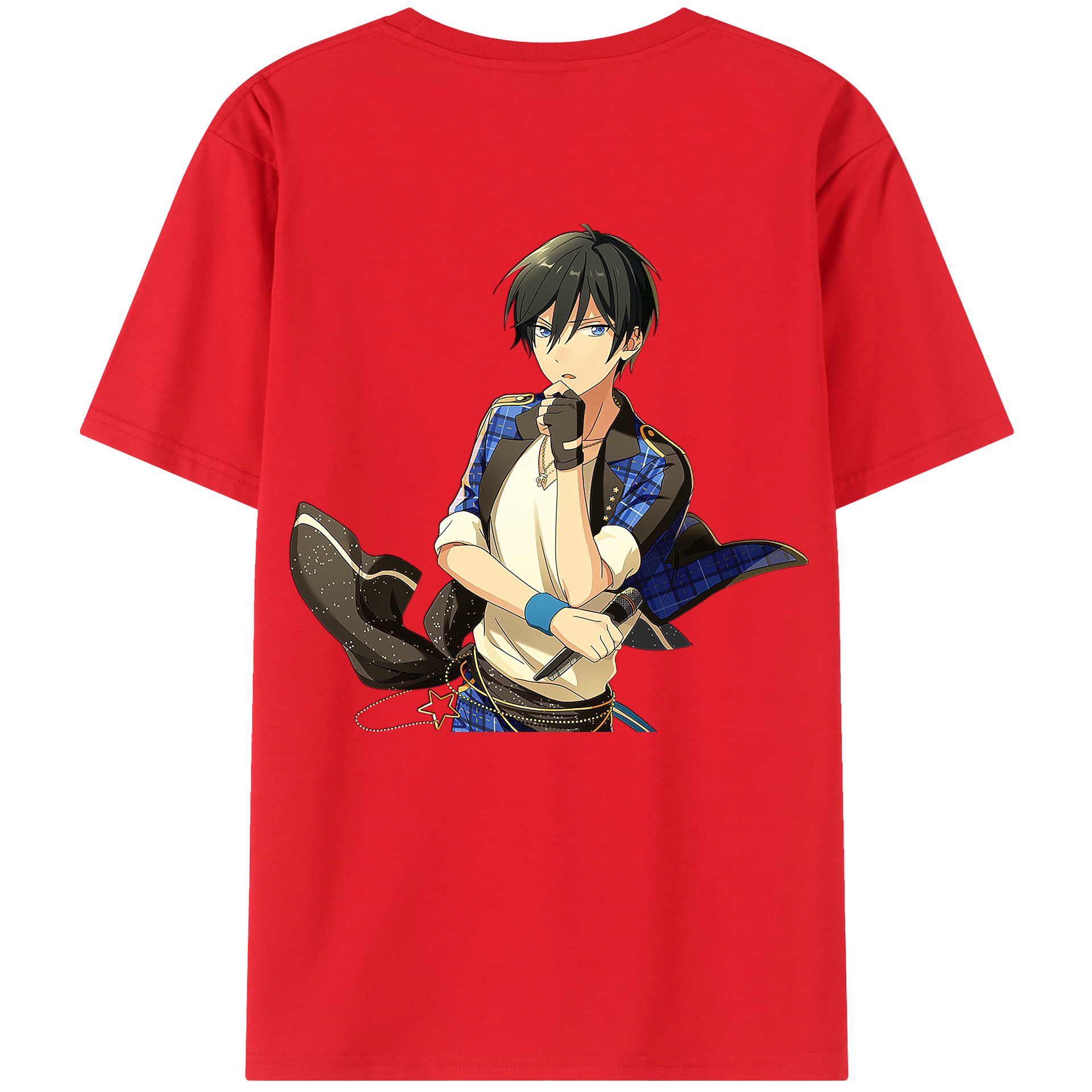 （画像用） あんさんぶるスターズ! Ensemble Stars 綿100％半袖Tシャツ（背面プリント）