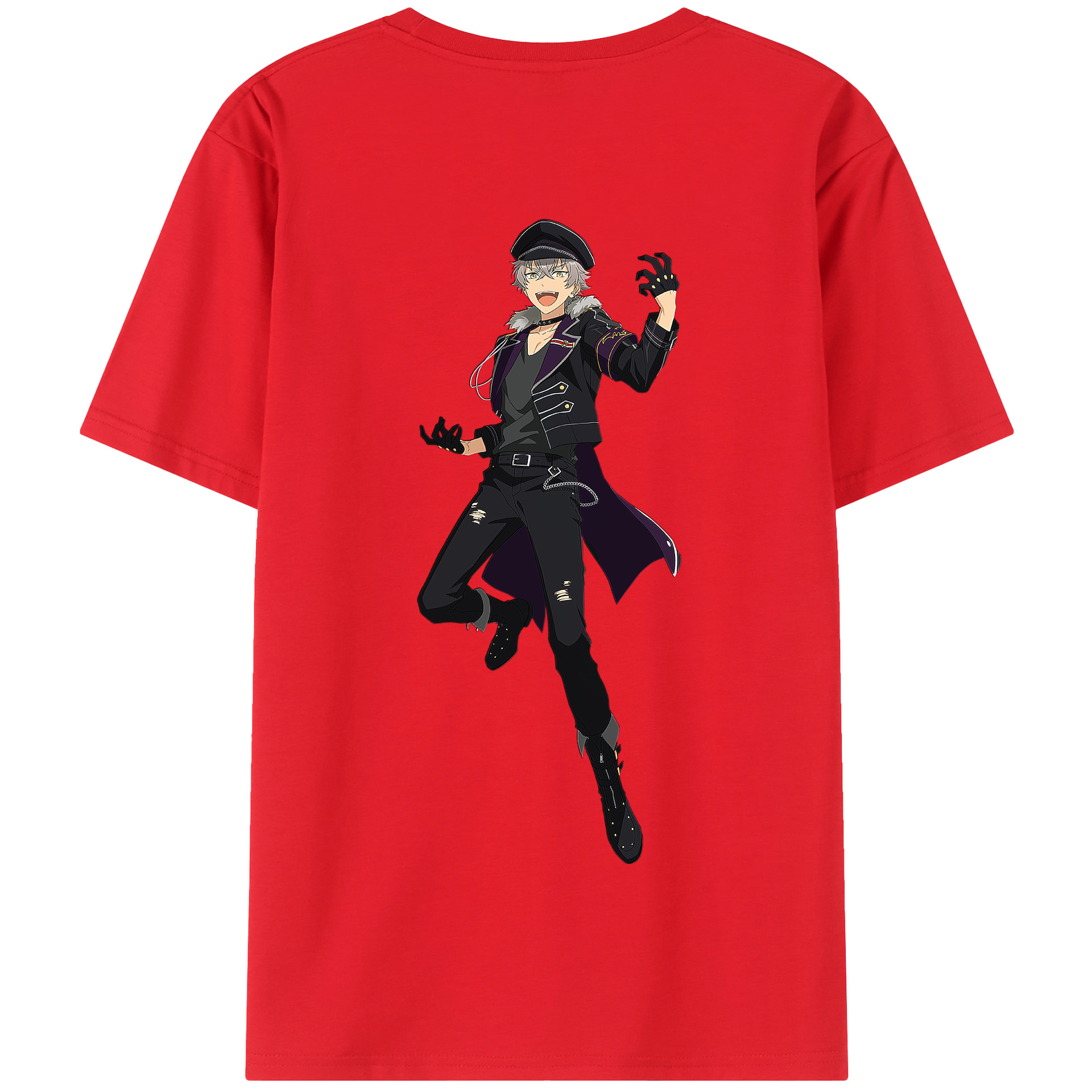 （画像用） あんさんぶるスターズ! Ensemble Stars 綿100％半袖Tシャツ（背面プリント）