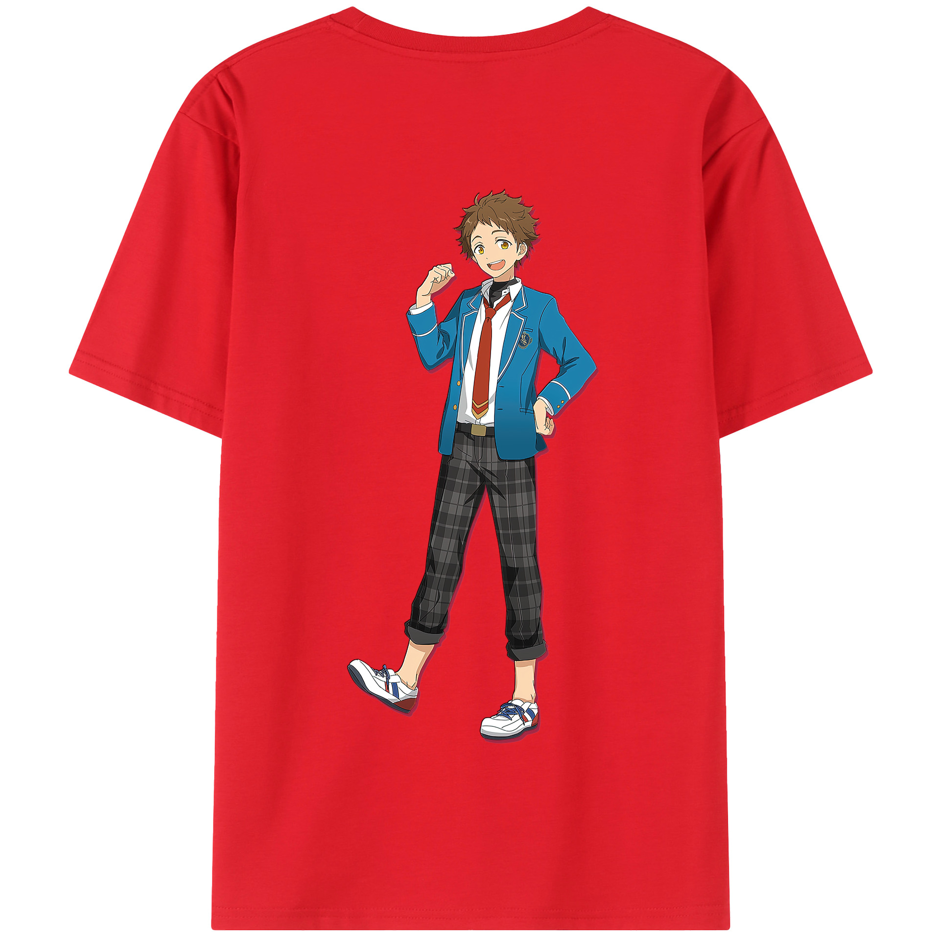 （画像用） あんさんぶるスターズ! Ensemble Stars 綿100％半袖Tシャツ（背面プリント）