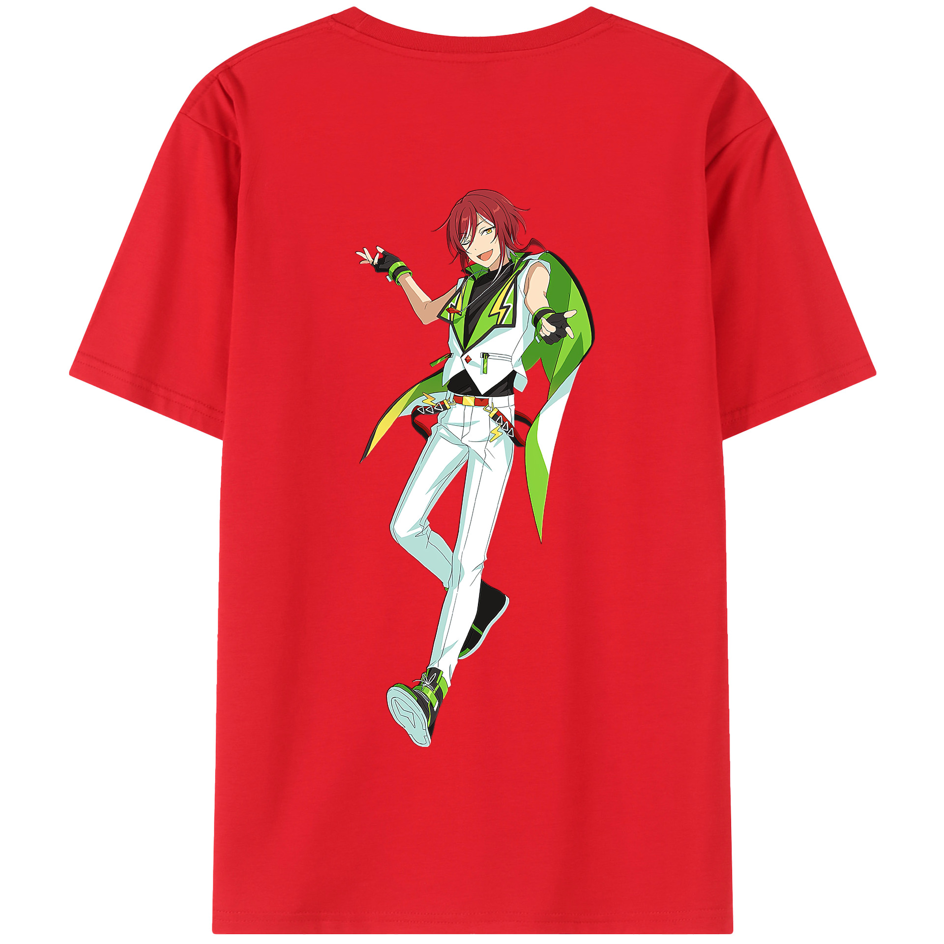 （画像用） あんさんぶるスターズ! Ensemble Stars 綿100％半袖Tシャツ（背面プリント）