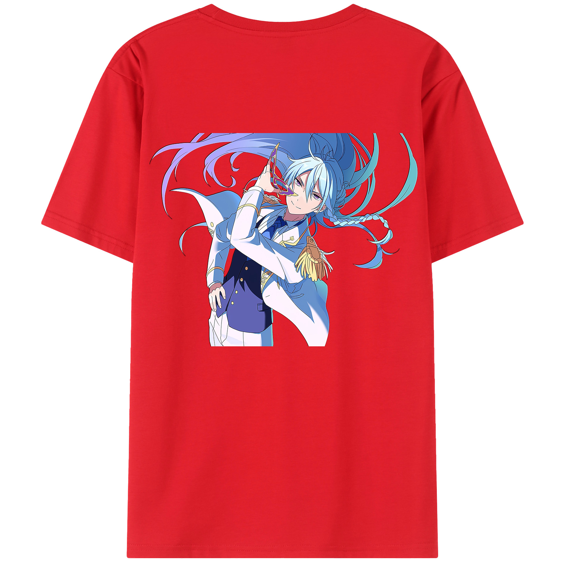 （画像用） あんさんぶるスターズ! Ensemble Stars 綿100％半袖Tシャツ（背面プリント）