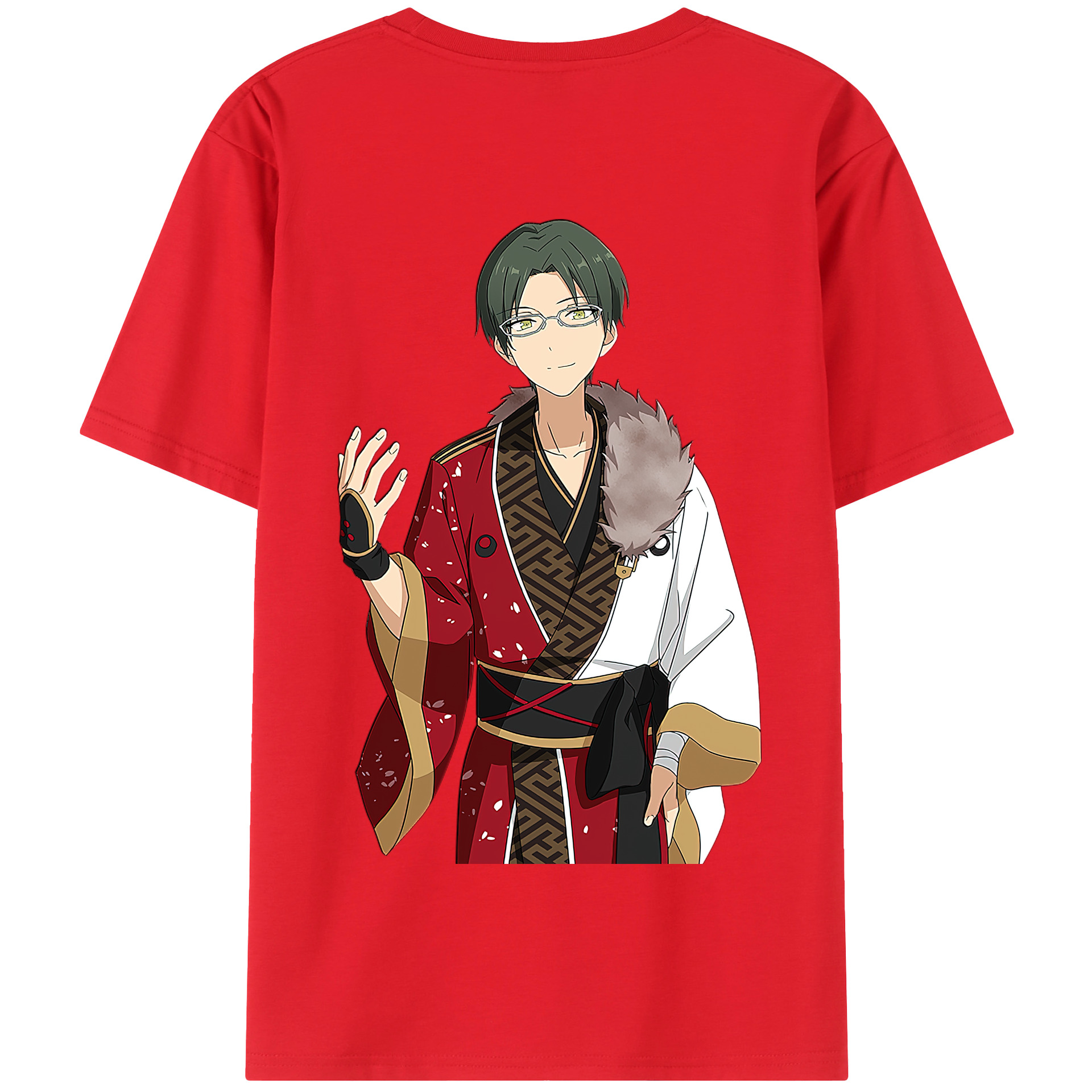 （画像用） あんさんぶるスターズ! Ensemble Stars 綿100％半袖Tシャツ（背面プリント）