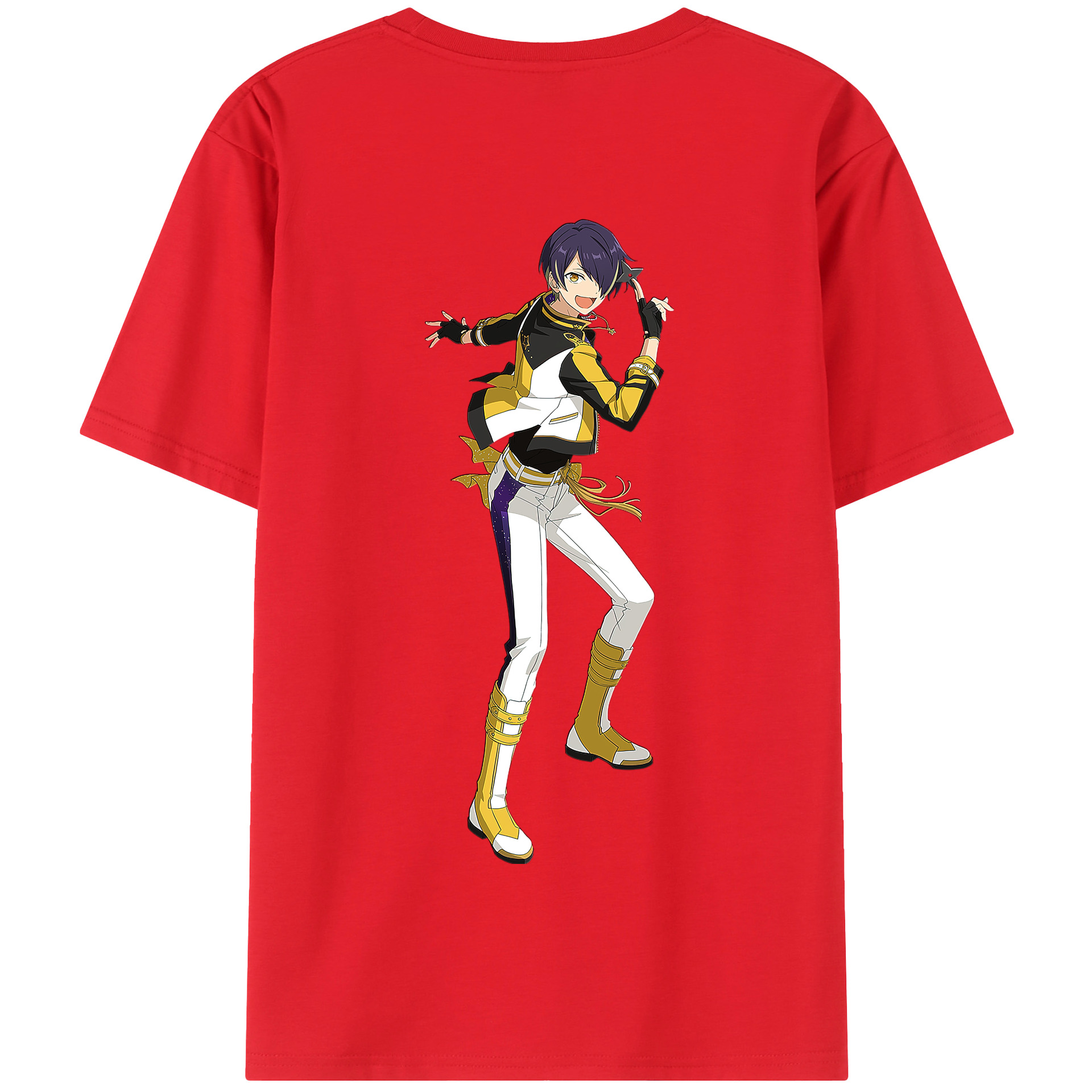 （画像用） あんさんぶるスターズ! Ensemble Stars 綿100％半袖Tシャツ（背面プリント）