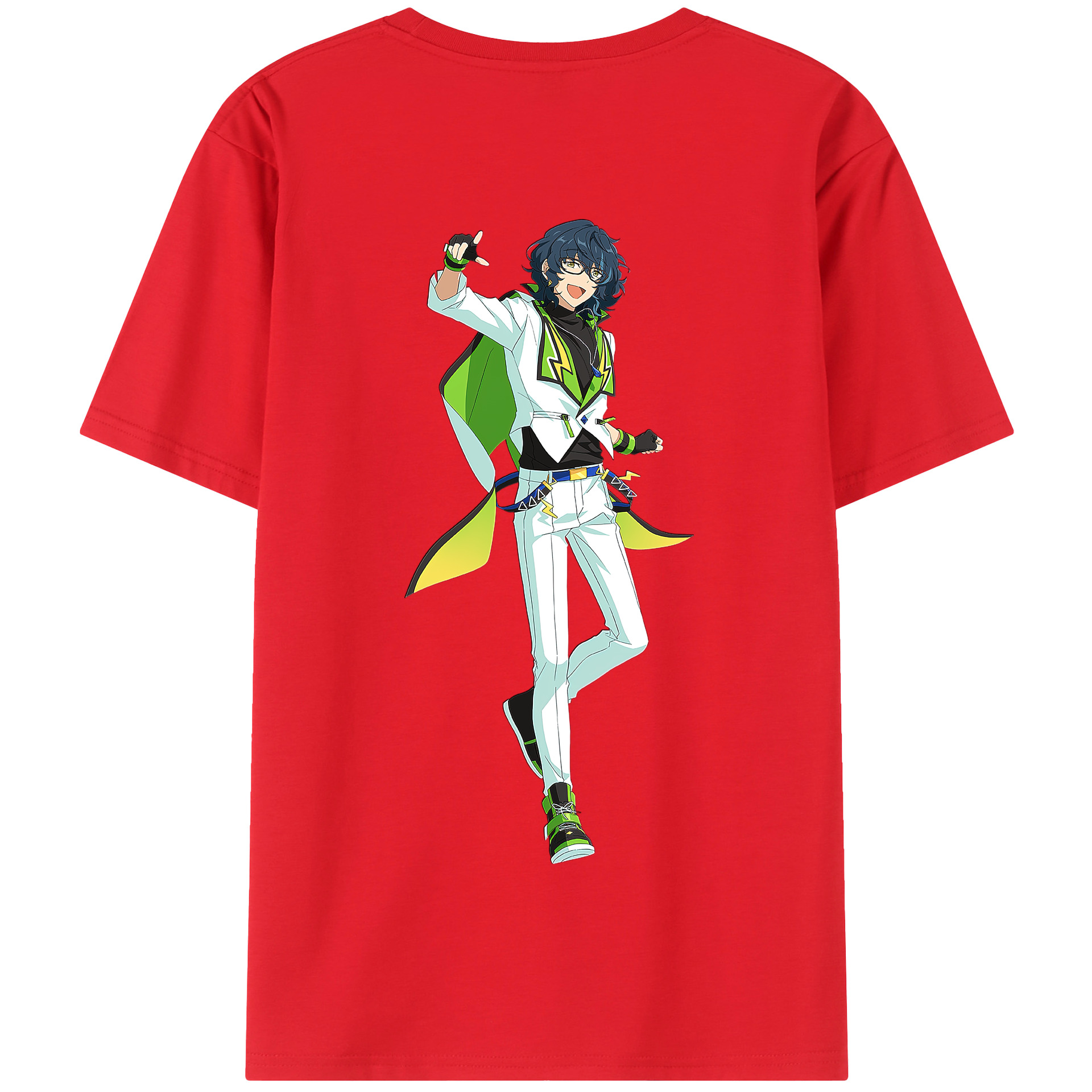 （画像用） あんさんぶるスターズ! Ensemble Stars 綿100％半袖Tシャツ（背面プリント）