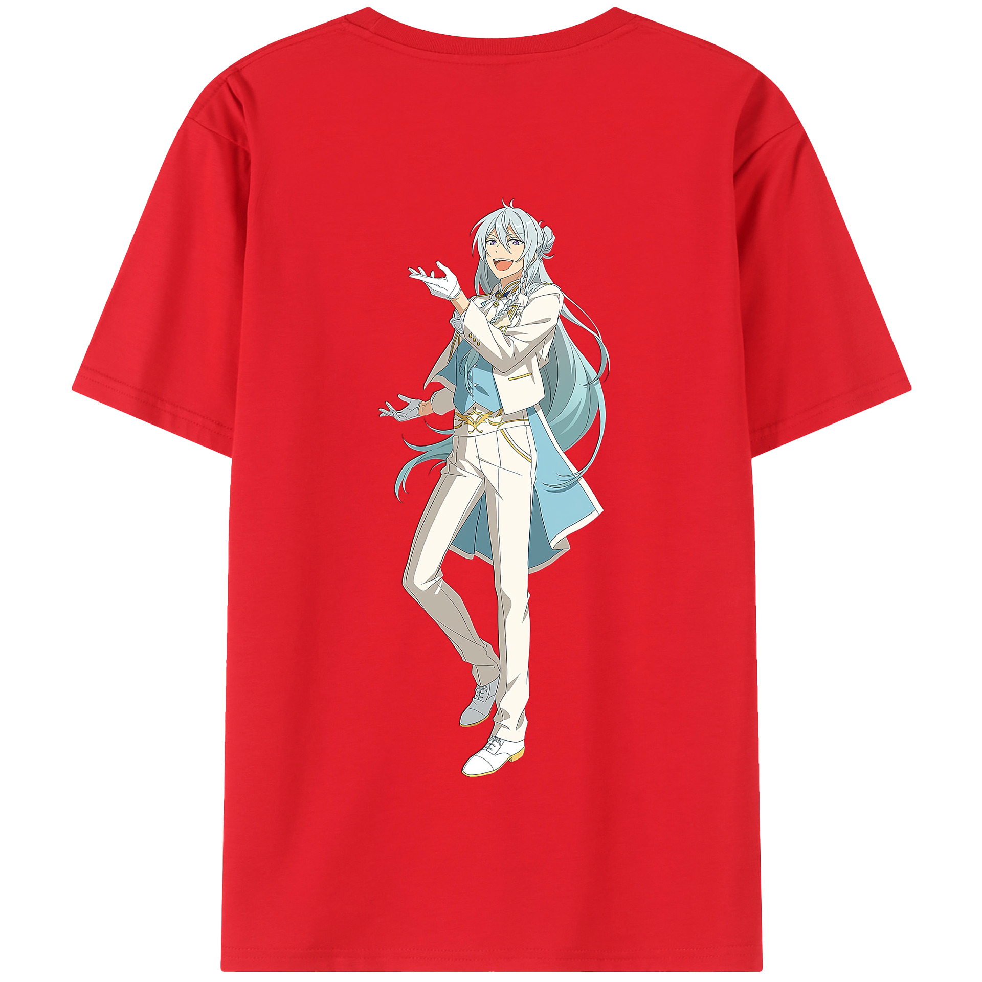 （画像用） あんさんぶるスターズ! Ensemble Stars 綿100％半袖Tシャツ（背面プリント）