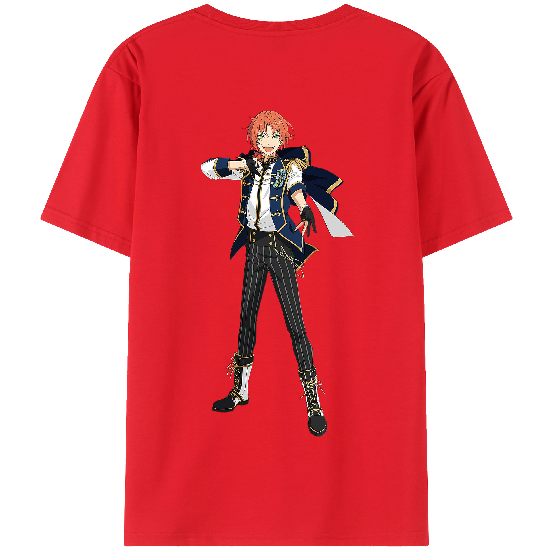 （画像用） あんさんぶるスターズ! Ensemble Stars 綿100％半袖Tシャツ（背面プリント）