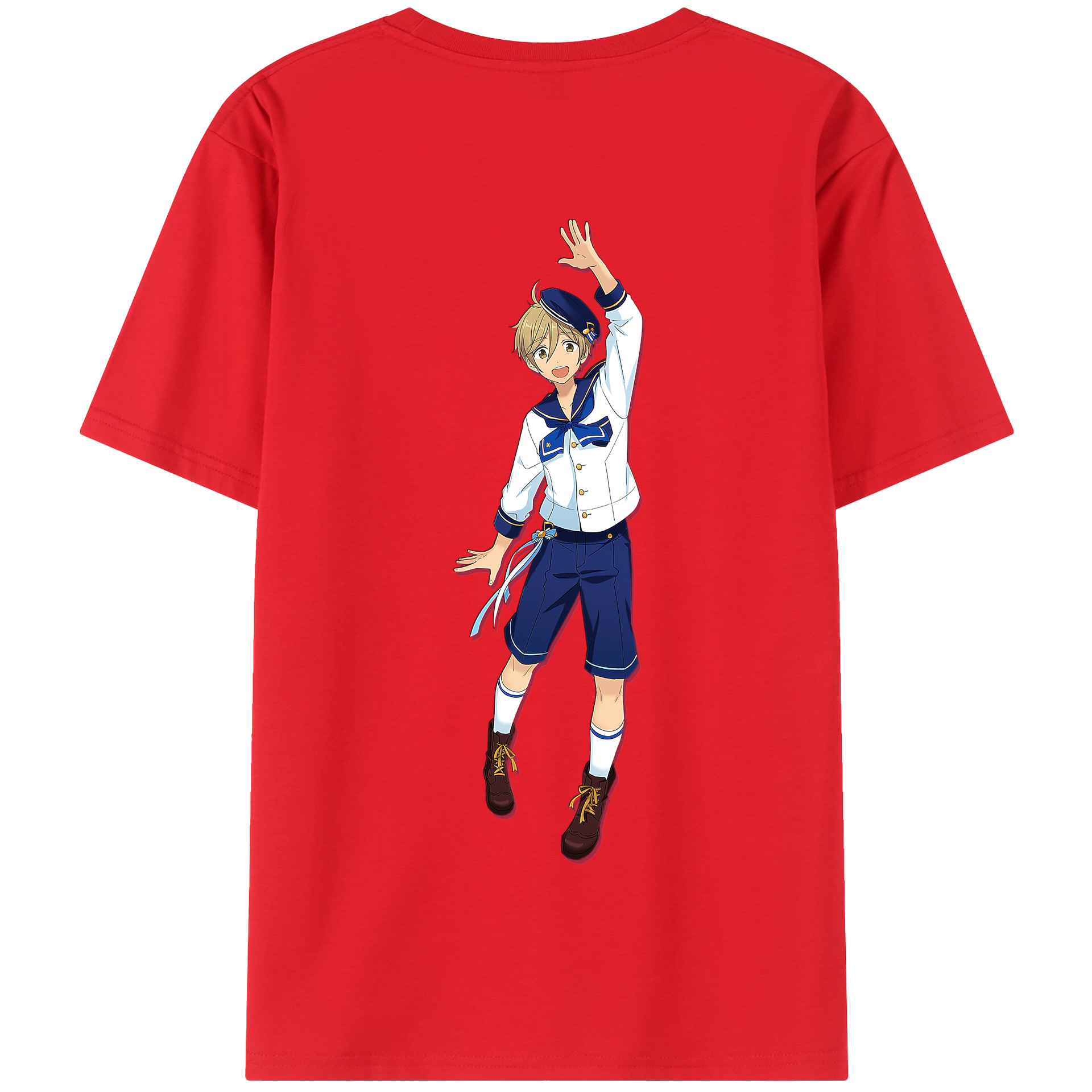 （画像用） あんさんぶるスターズ! Ensemble Stars 綿100％半袖Tシャツ（背面プリント）