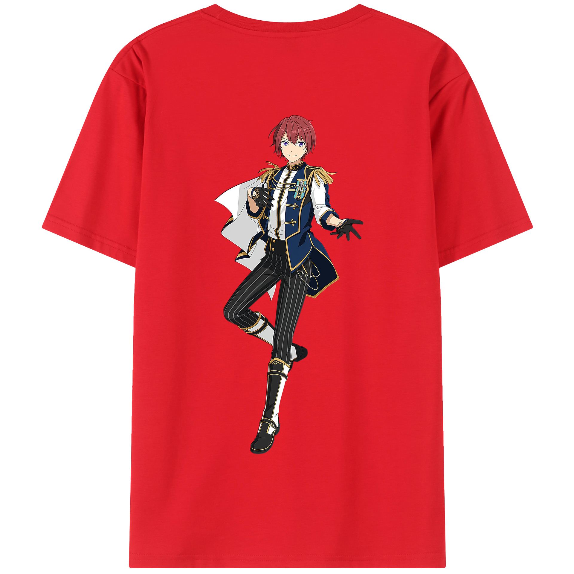 （画像用） あんさんぶるスターズ! Ensemble Stars 綿100％半袖Tシャツ（背面プリント）