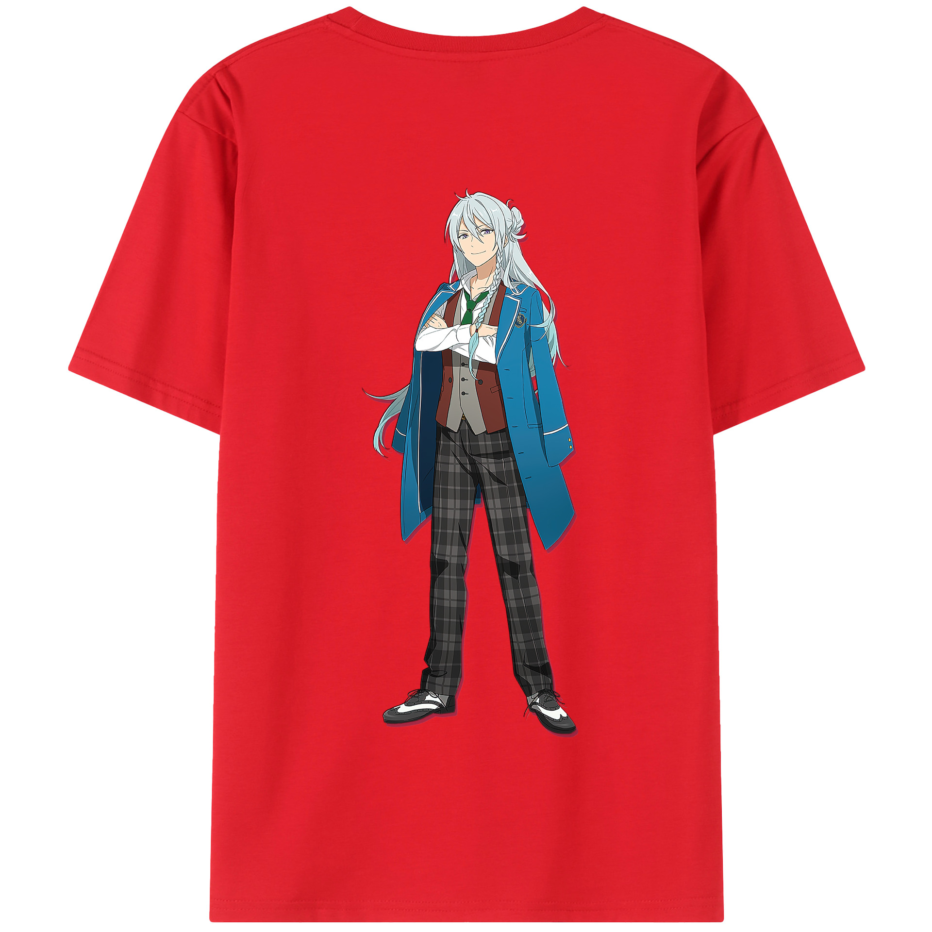 （画像用） あんさんぶるスターズ! Ensemble Stars 綿100％半袖Tシャツ（背面プリント）