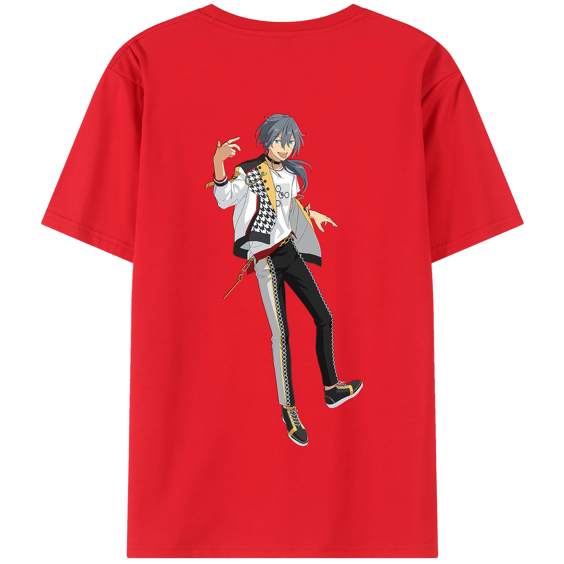 （画像用） あんさんぶるスターズ! Ensemble Stars 綿100％半袖Tシャツ（背面プリント）