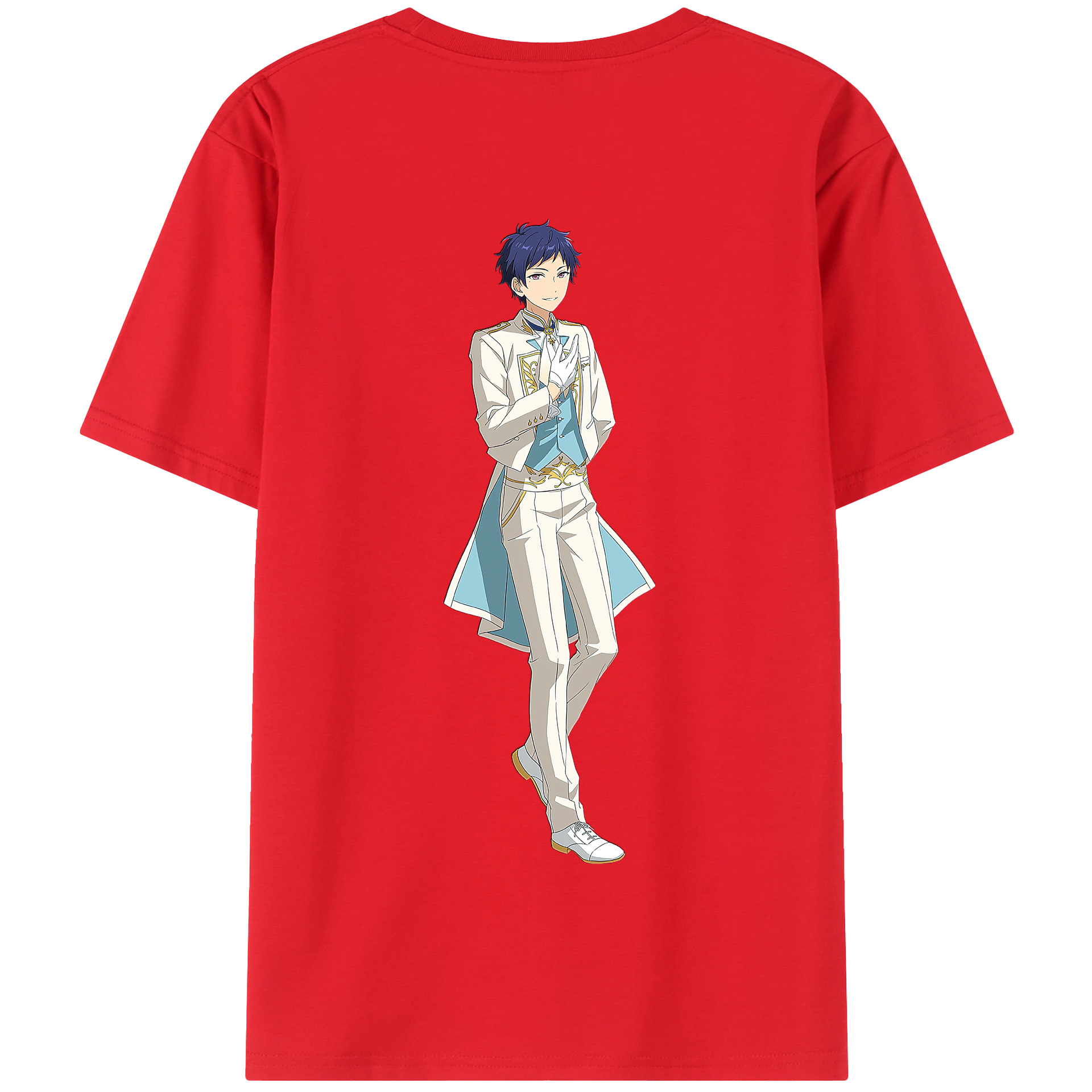 （画像用） あんさんぶるスターズ! Ensemble Stars 綿100％半袖Tシャツ（背面プリント）