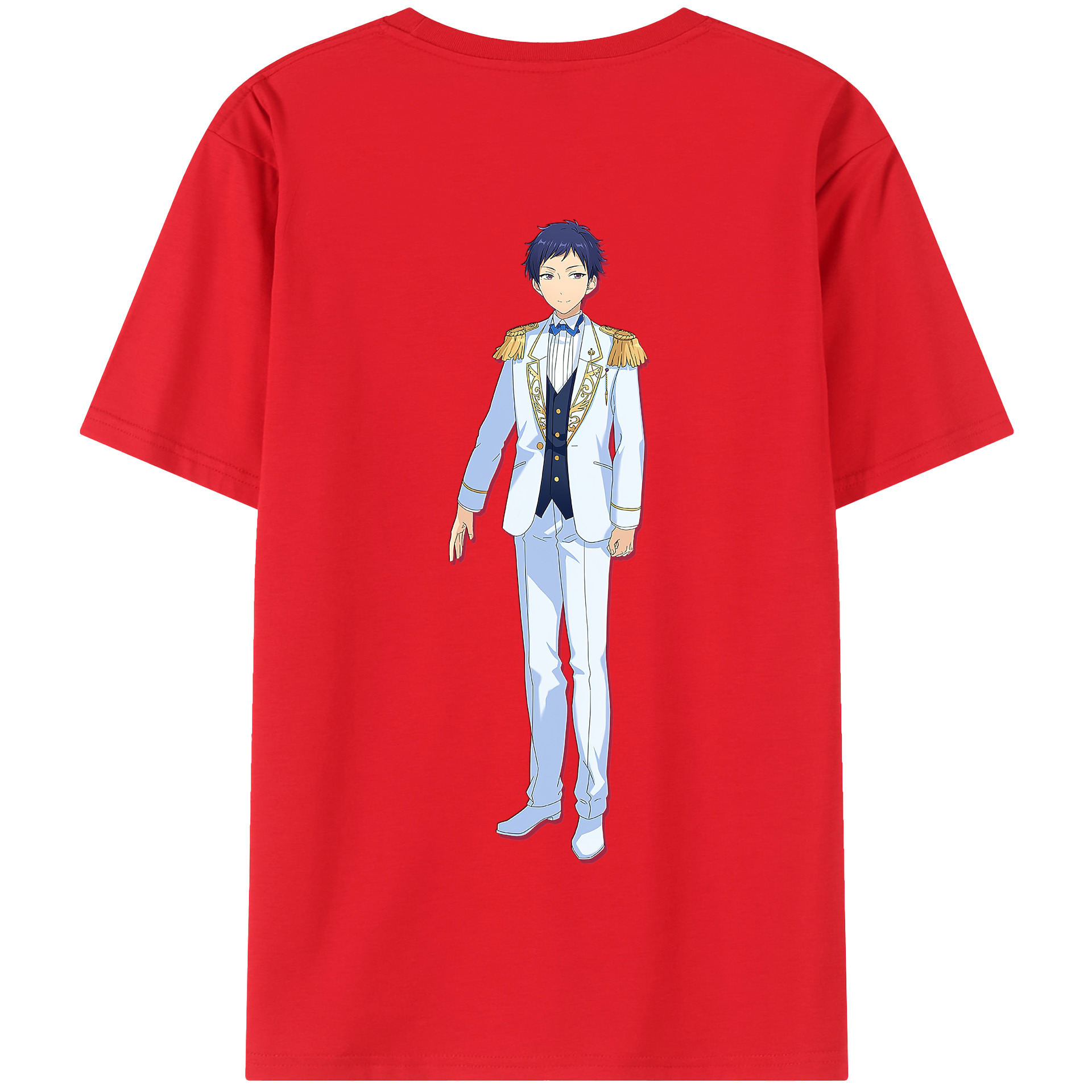 （画像用） あんさんぶるスターズ! Ensemble Stars 綿100％半袖Tシャツ（背面プリント）