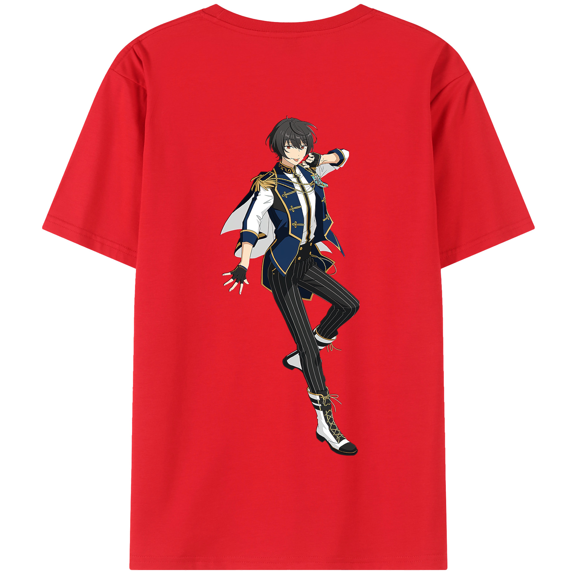 （画像用） あんさんぶるスターズ! Ensemble Stars 綿100％半袖Tシャツ（背面プリント）