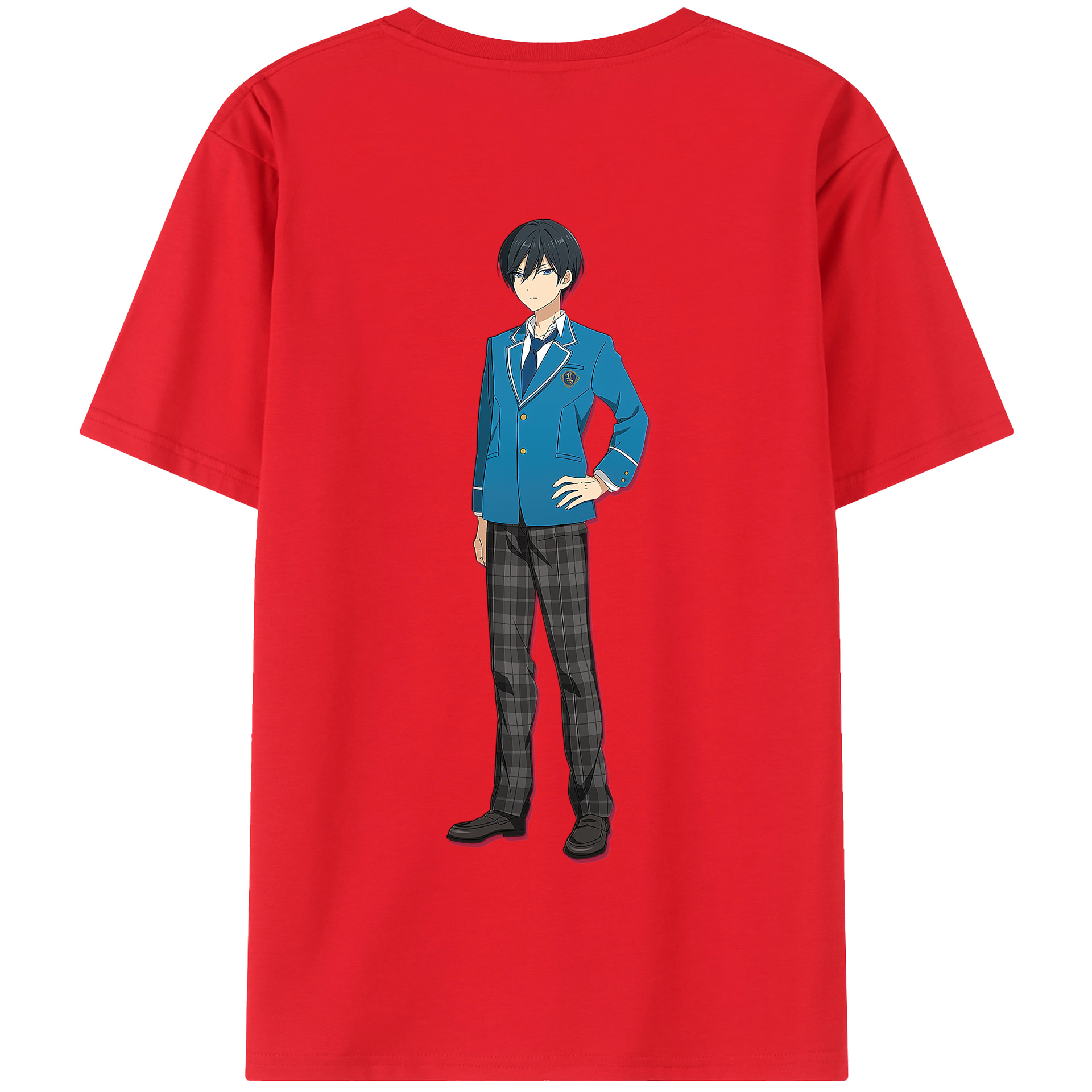 （画像用） あんさんぶるスターズ! Ensemble Stars 綿100％半袖Tシャツ（背面プリント）