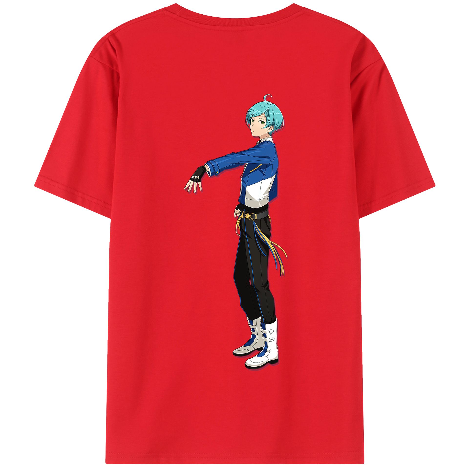 （画像用） あんさんぶるスターズ! Ensemble Stars 綿100％半袖Tシャツ（背面プリント）