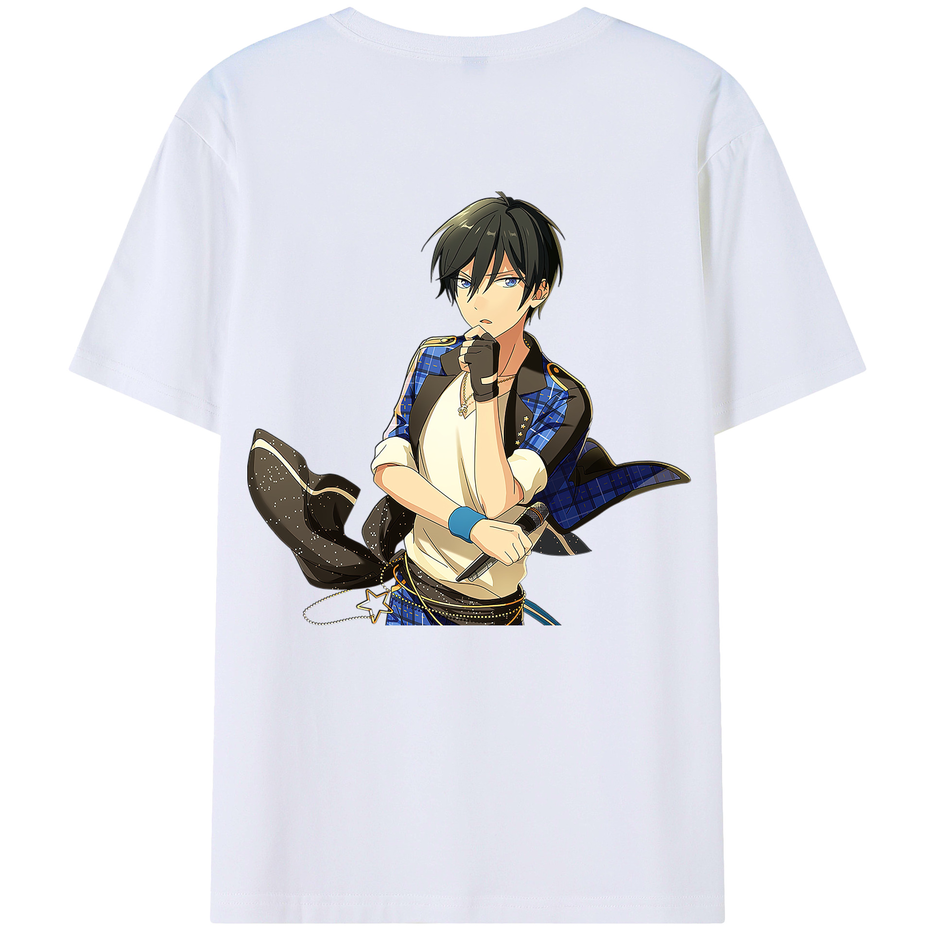 （画像用） あんさんぶるスターズ! Ensemble Stars 綿100％半袖Tシャツ（背面プリント）