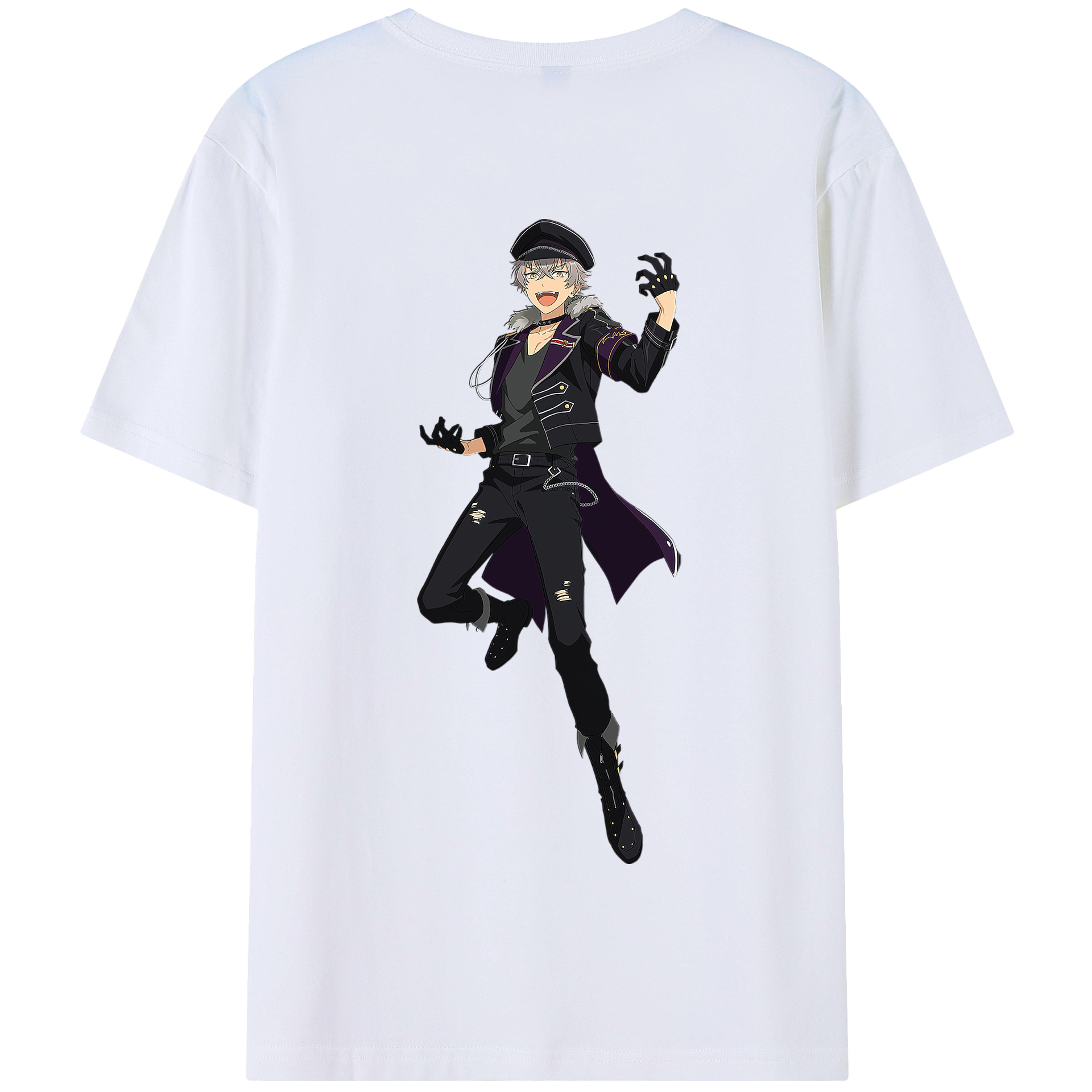 （画像用） あんさんぶるスターズ! Ensemble Stars 綿100％半袖Tシャツ（背面プリント）