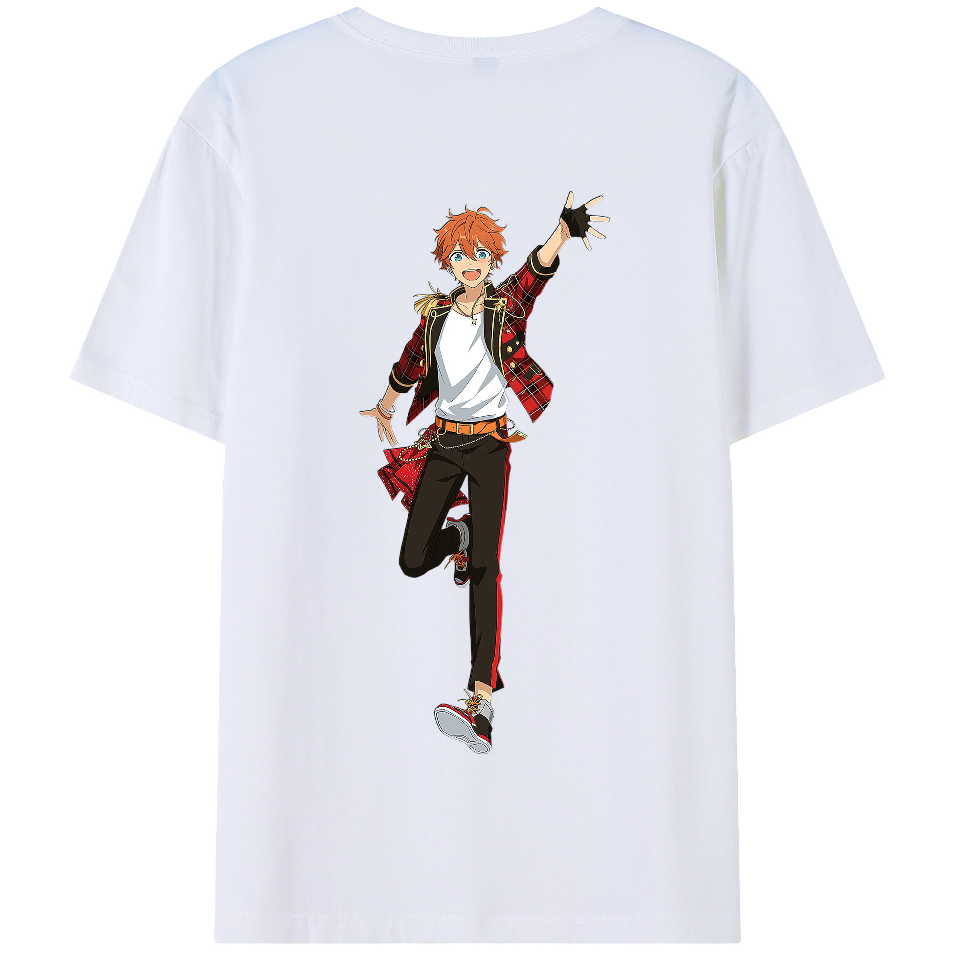 （画像用） あんさんぶるスターズ! Ensemble Stars 綿100％半袖Tシャツ（背面プリント）