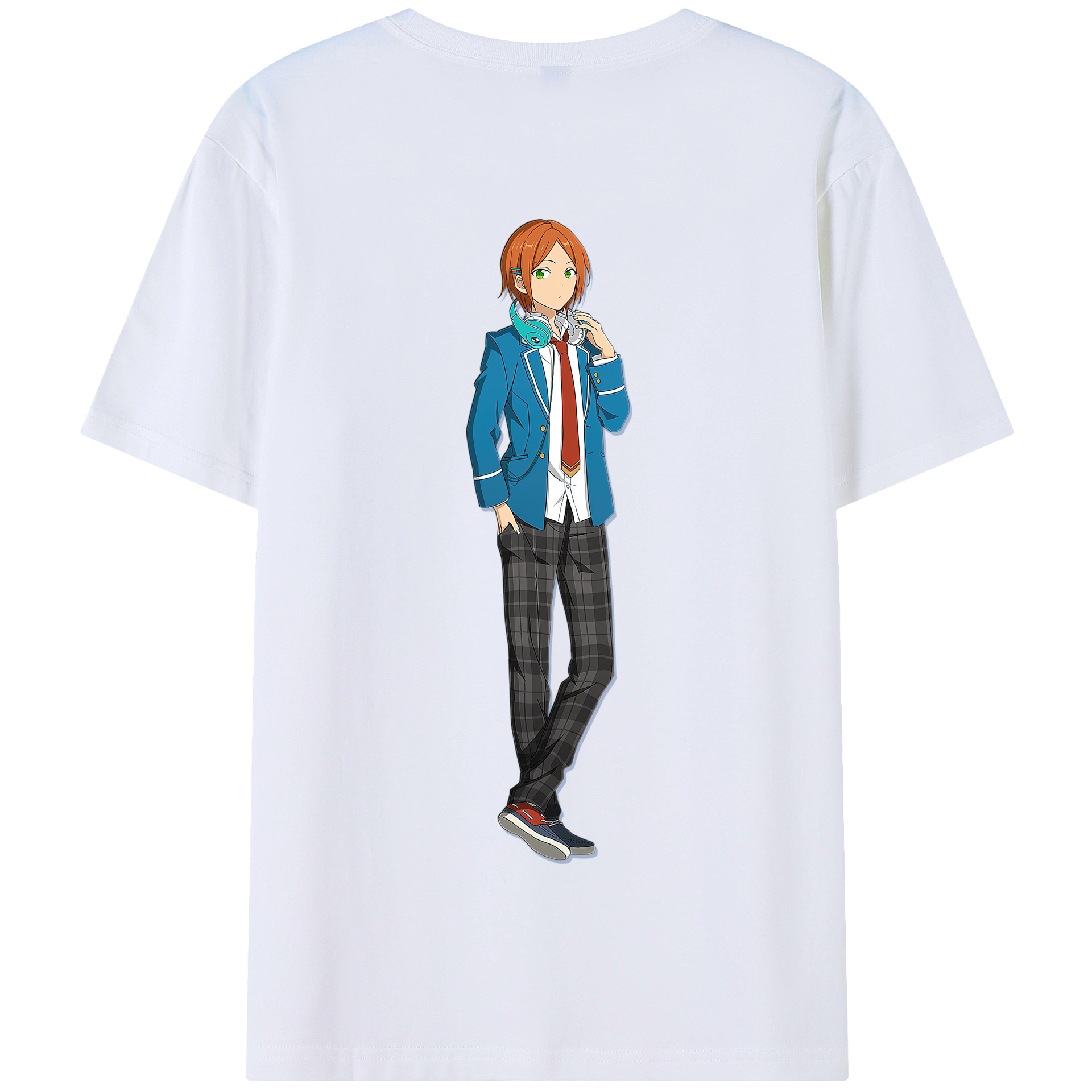 （画像用） あんさんぶるスターズ! Ensemble Stars 綿100％半袖Tシャツ（背面プリント）