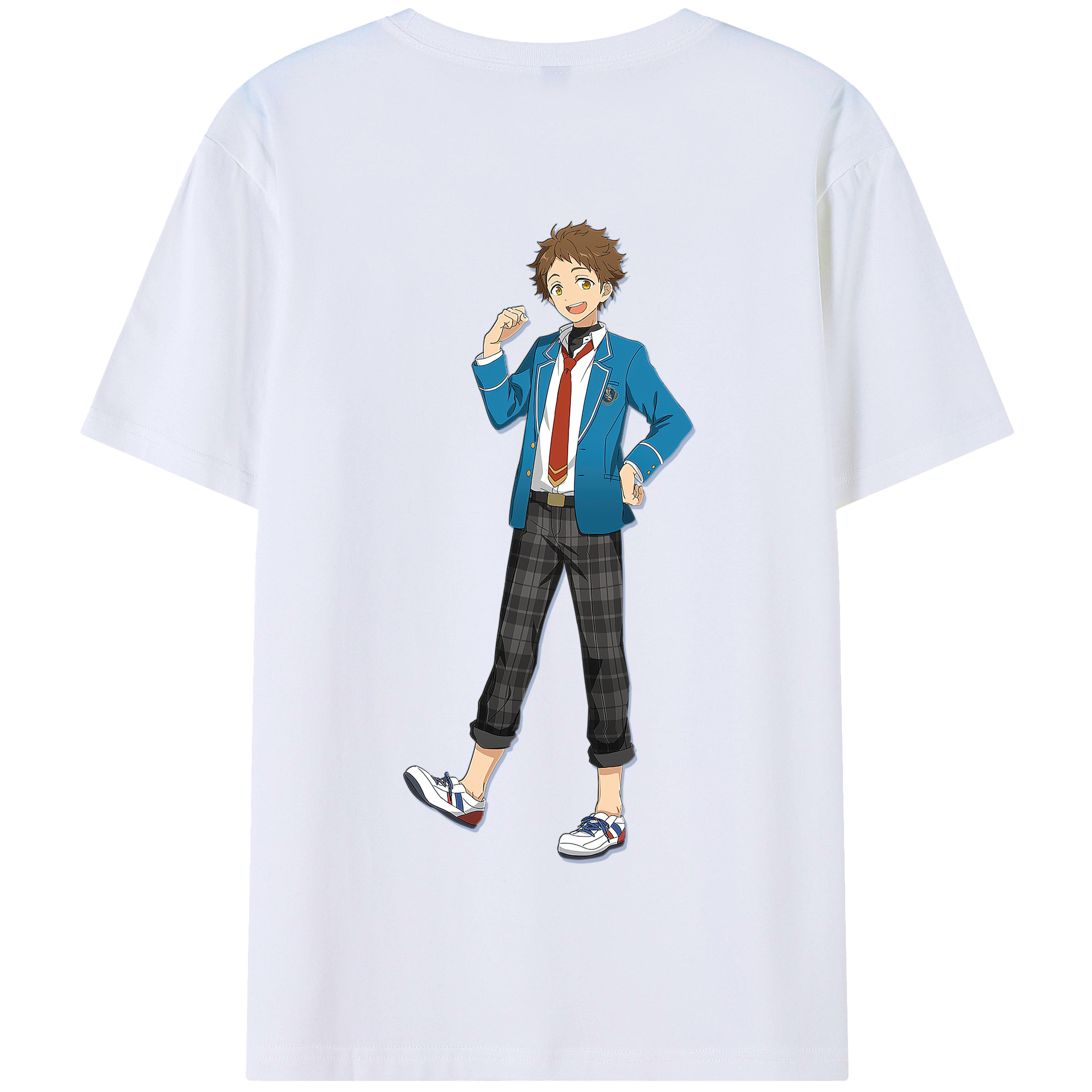 （画像用） あんさんぶるスターズ! Ensemble Stars 綿100％半袖Tシャツ（背面プリント）