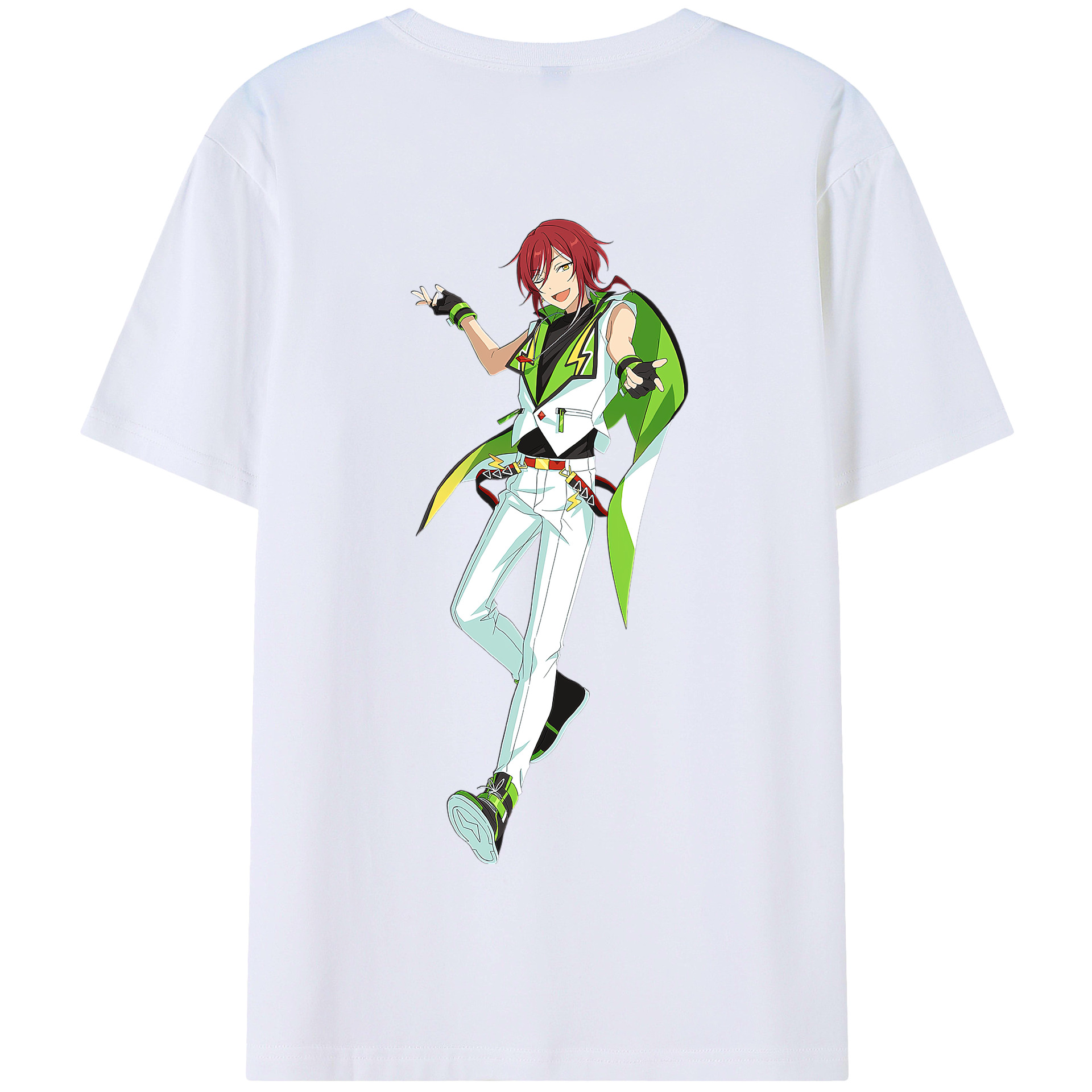 （画像用） あんさんぶるスターズ! Ensemble Stars 綿100％半袖Tシャツ（背面プリント）