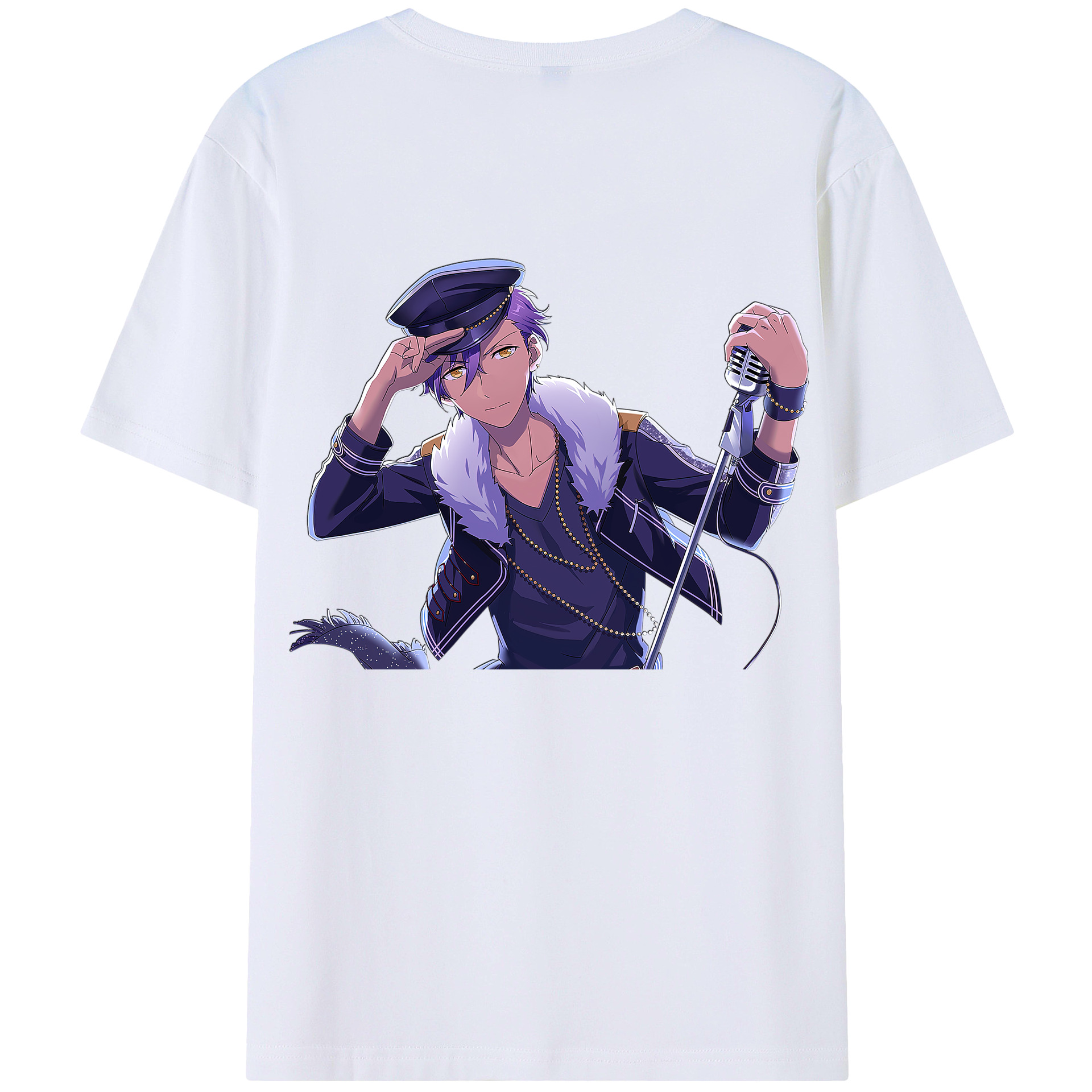 （画像用） あんさんぶるスターズ! Ensemble Stars 綿100％半袖Tシャツ（背面プリント）