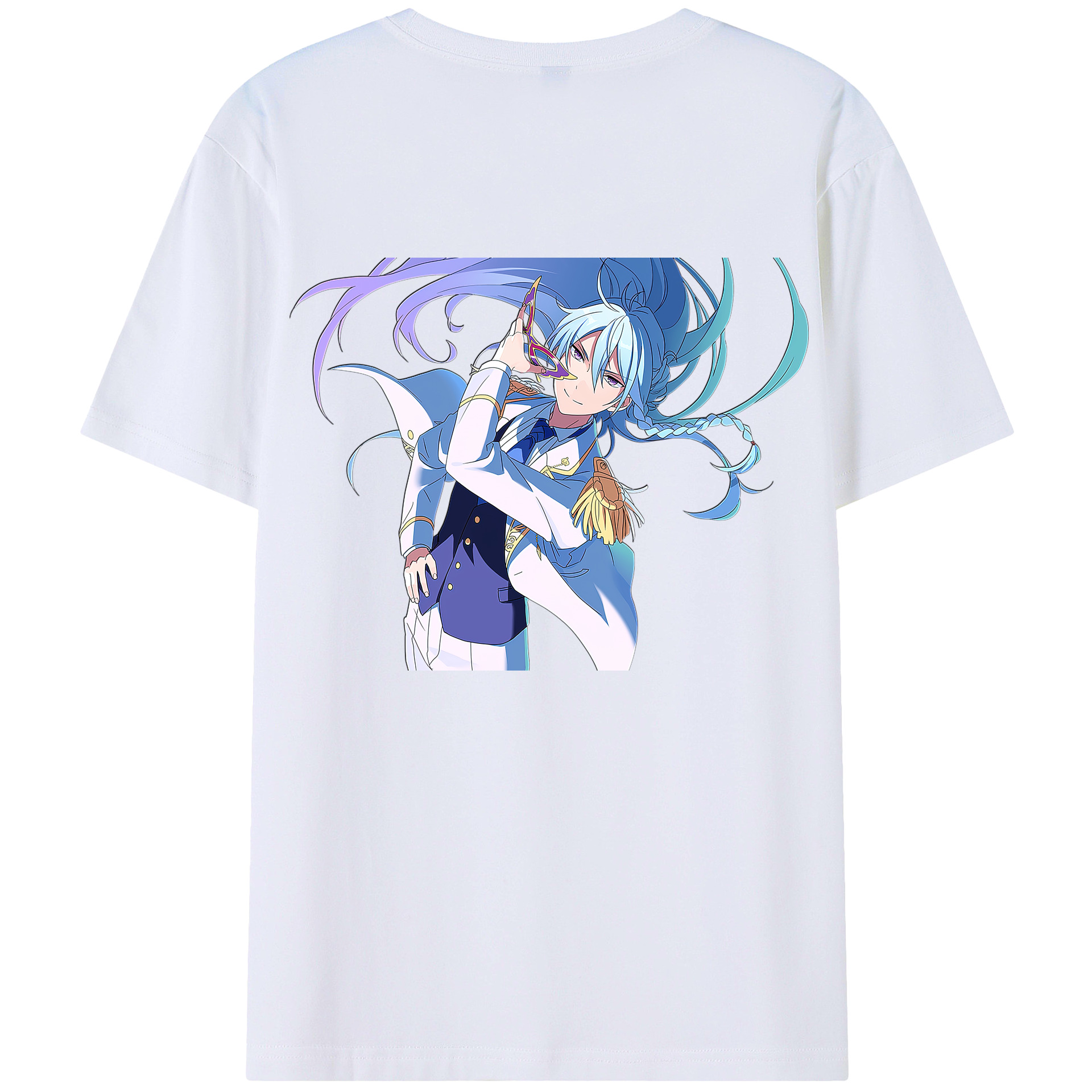 （画像用） あんさんぶるスターズ! Ensemble Stars 綿100％半袖Tシャツ（背面プリント）