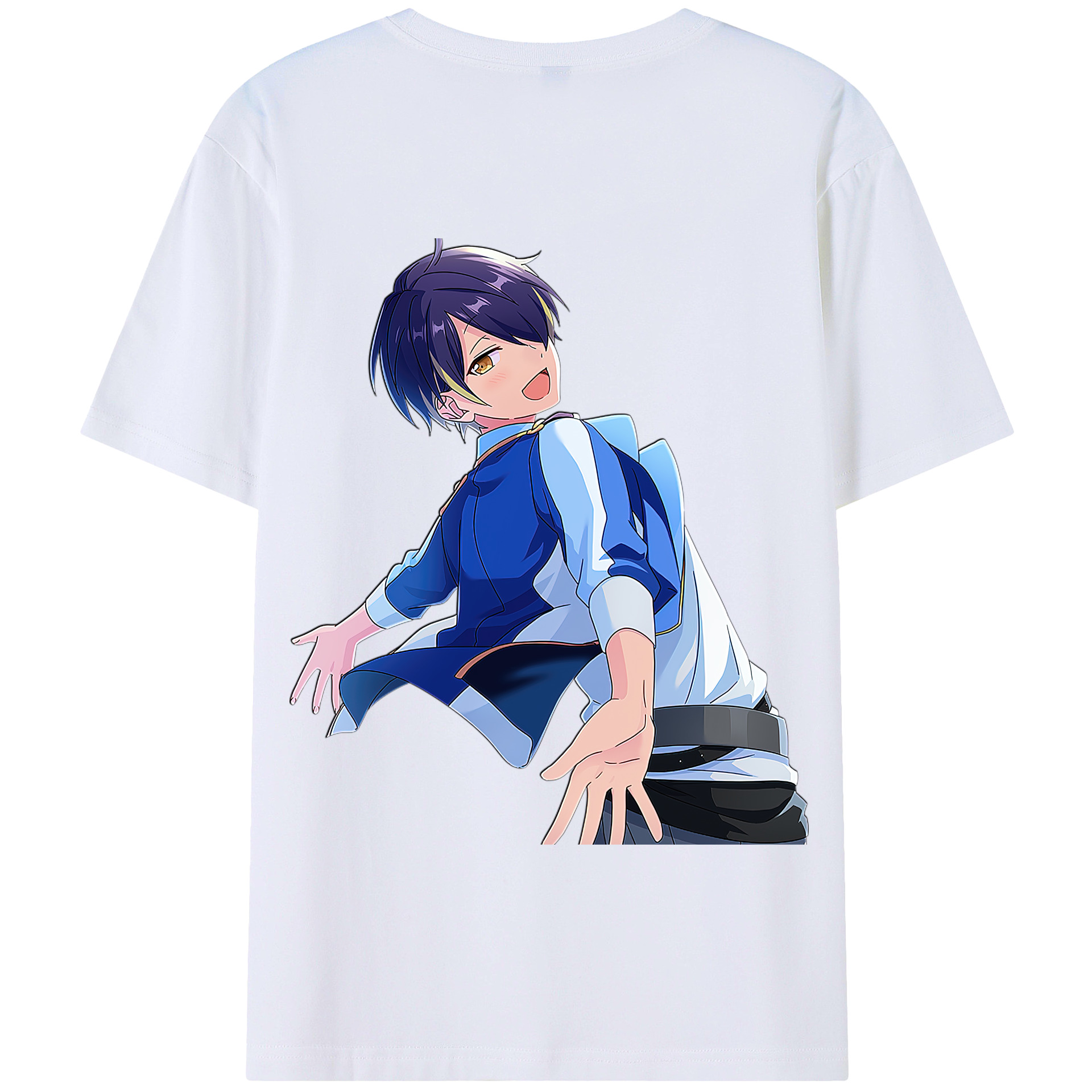 （画像用） あんさんぶるスターズ! Ensemble Stars 綿100％半袖Tシャツ（背面プリント）