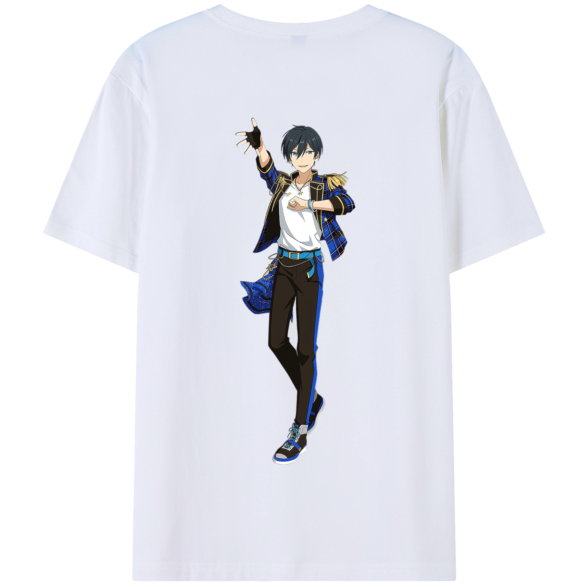 （画像用） あんさんぶるスターズ! Ensemble Stars 綿100％半袖Tシャツ（背面プリント）