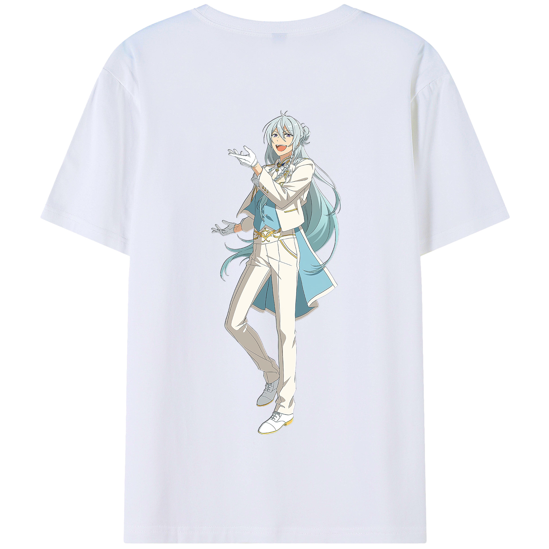 （画像用） あんさんぶるスターズ! Ensemble Stars 綿100％半袖Tシャツ（背面プリント）