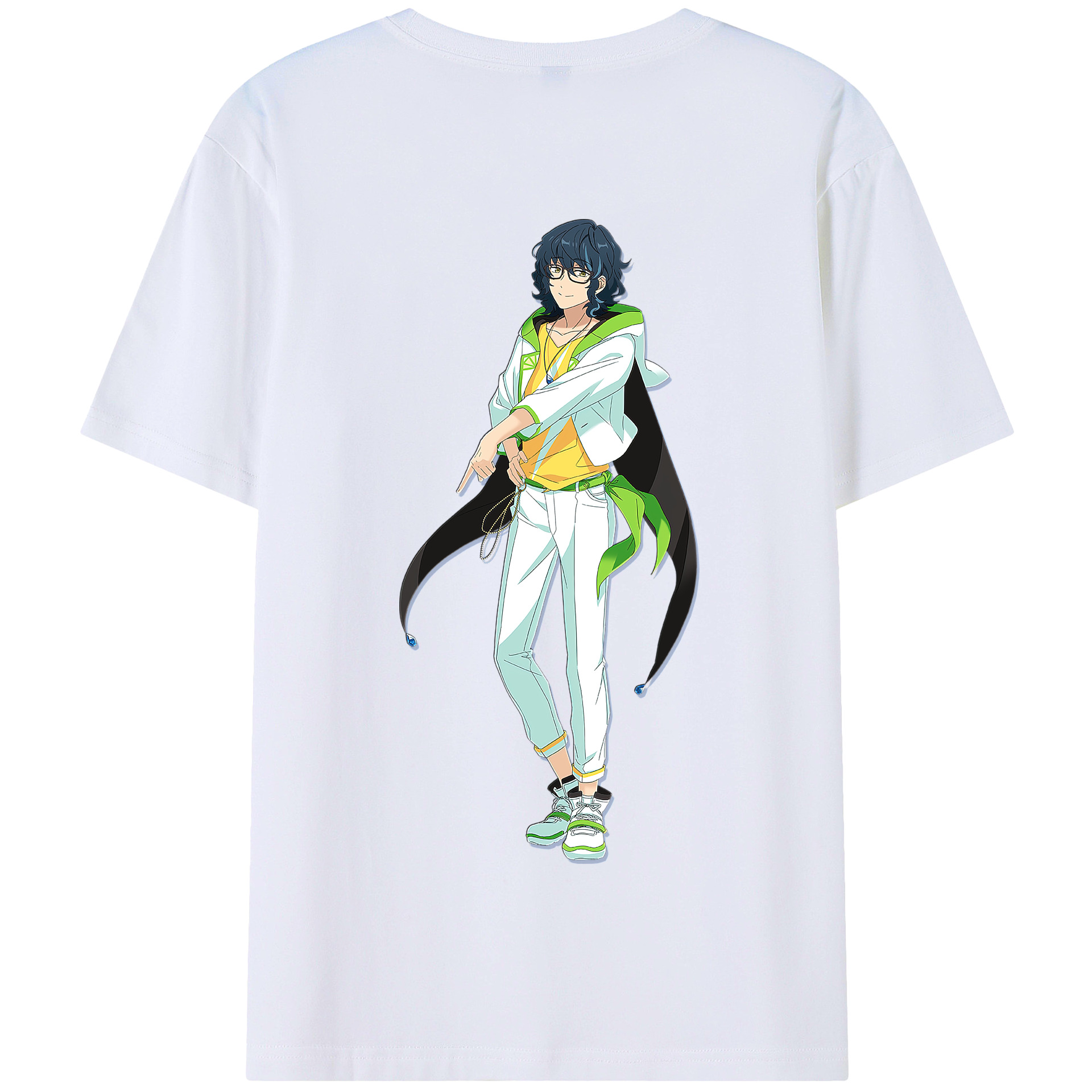 （画像用） あんさんぶるスターズ! Ensemble Stars 綿100％半袖Tシャツ（背面プリント）