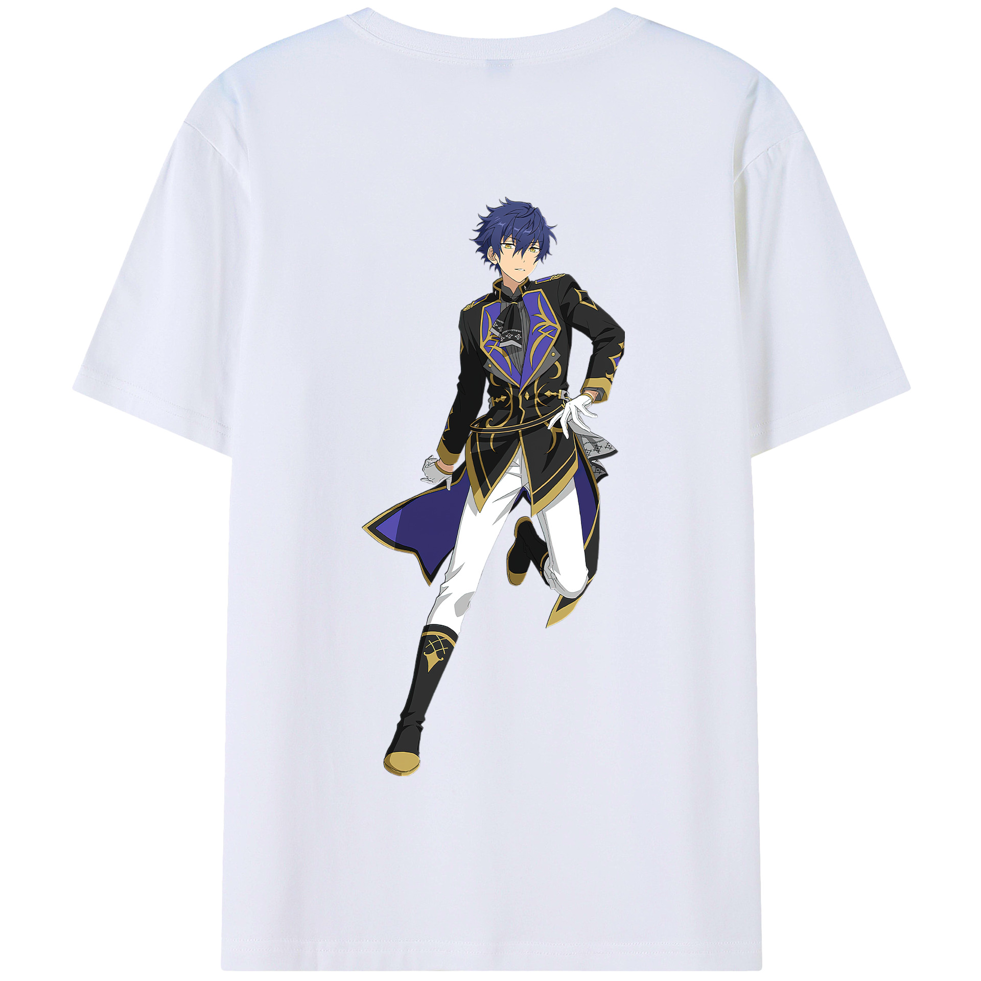 （画像用） あんさんぶるスターズ! Ensemble Stars 綿100％半袖Tシャツ（背面プリント）