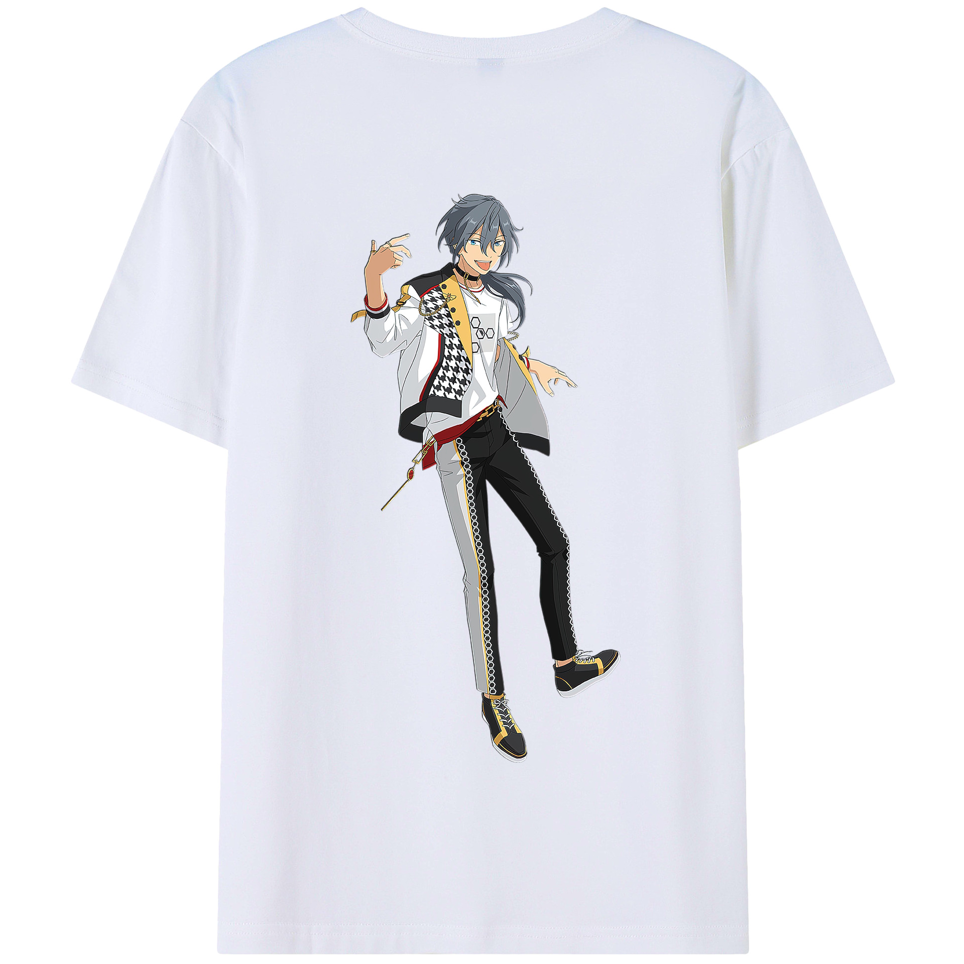 （画像用） あんさんぶるスターズ! Ensemble Stars 綿100％半袖Tシャツ（背面プリント）