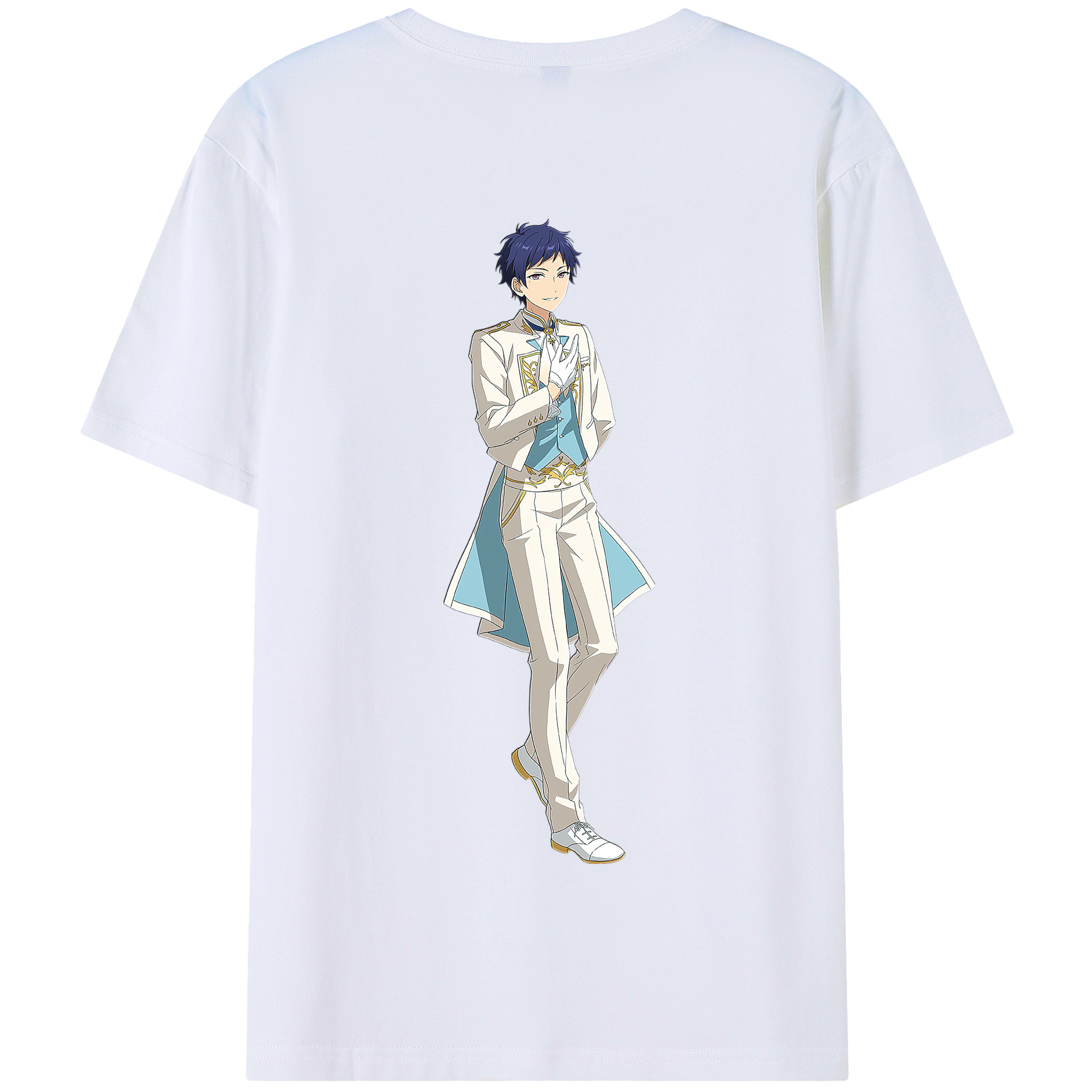 （画像用） あんさんぶるスターズ! Ensemble Stars 綿100％半袖Tシャツ（背面プリント）