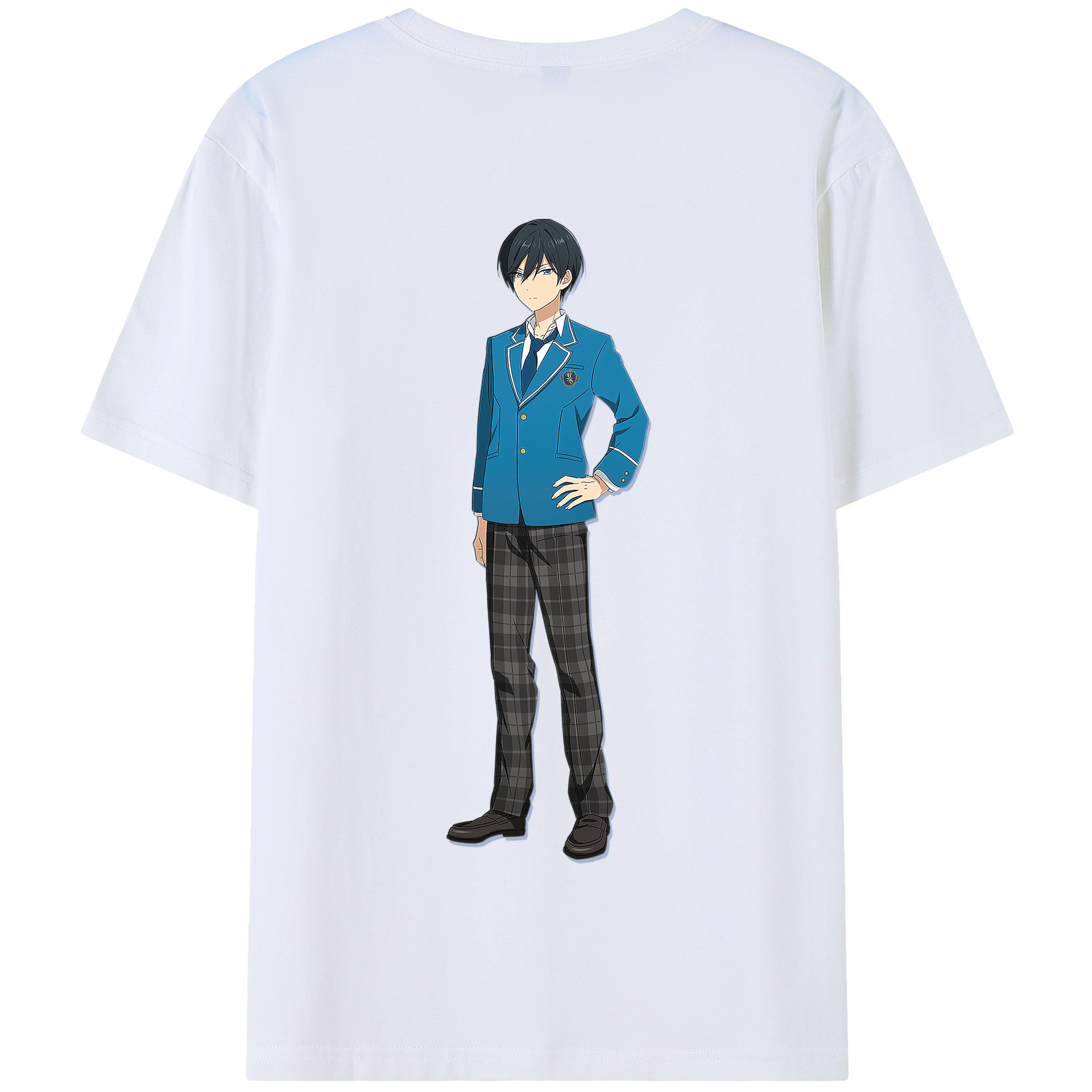 （画像用） あんさんぶるスターズ! Ensemble Stars 綿100％半袖Tシャツ（背面プリント）