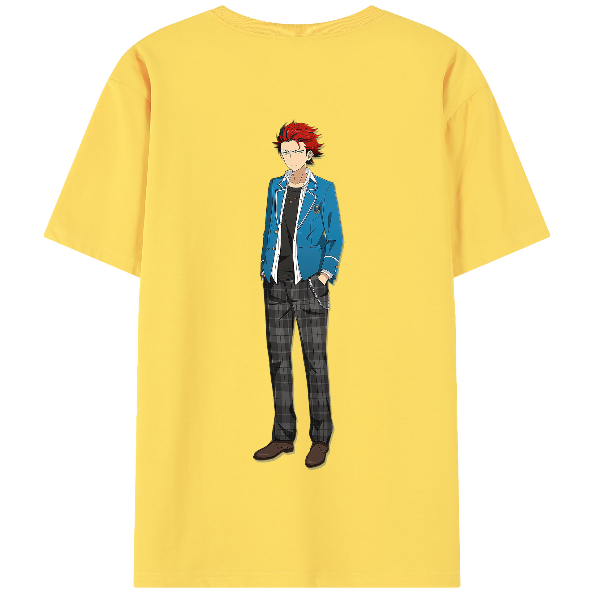（画像用） あんさんぶるスターズ! Ensemble Stars 綿100％半袖Tシャツ（背面プリント）