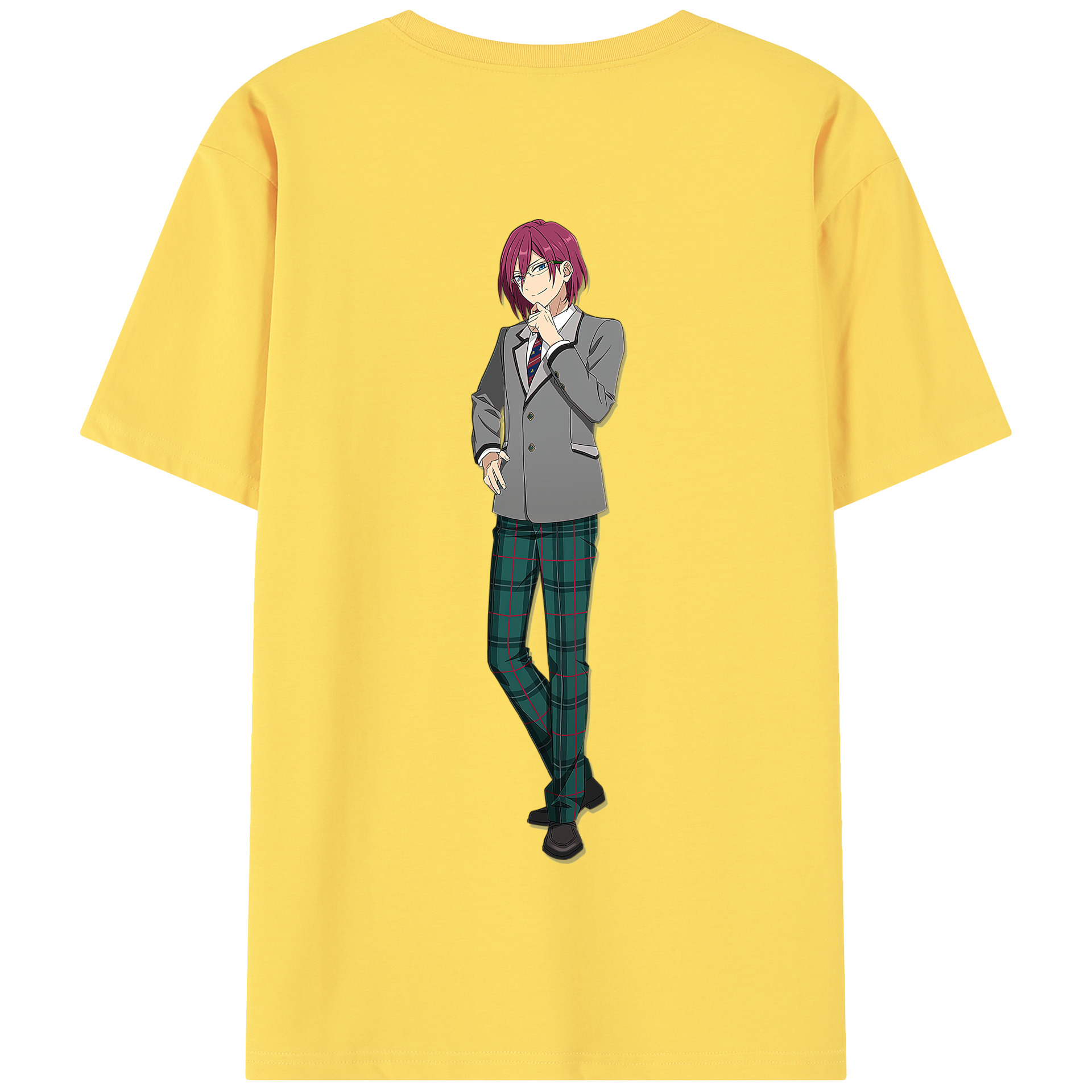 （画像用） あんさんぶるスターズ! Ensemble Stars 綿100％半袖Tシャツ（背面プリント）