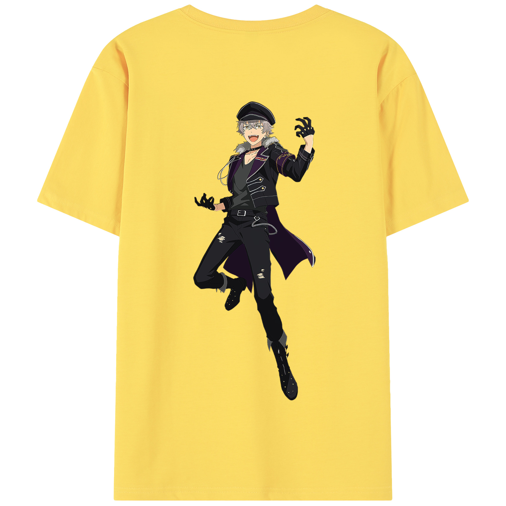 （画像用） あんさんぶるスターズ! Ensemble Stars 綿100％半袖Tシャツ（背面プリント）