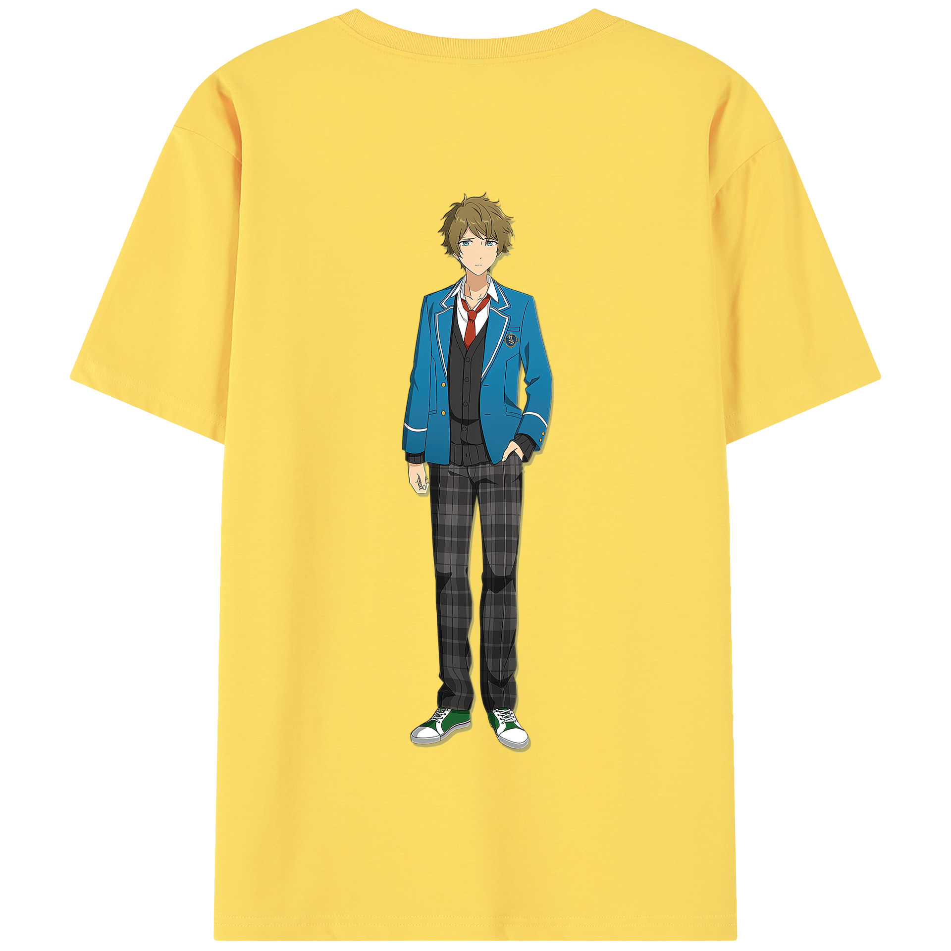 （画像用） あんさんぶるスターズ! Ensemble Stars 綿100％半袖Tシャツ（背面プリント）