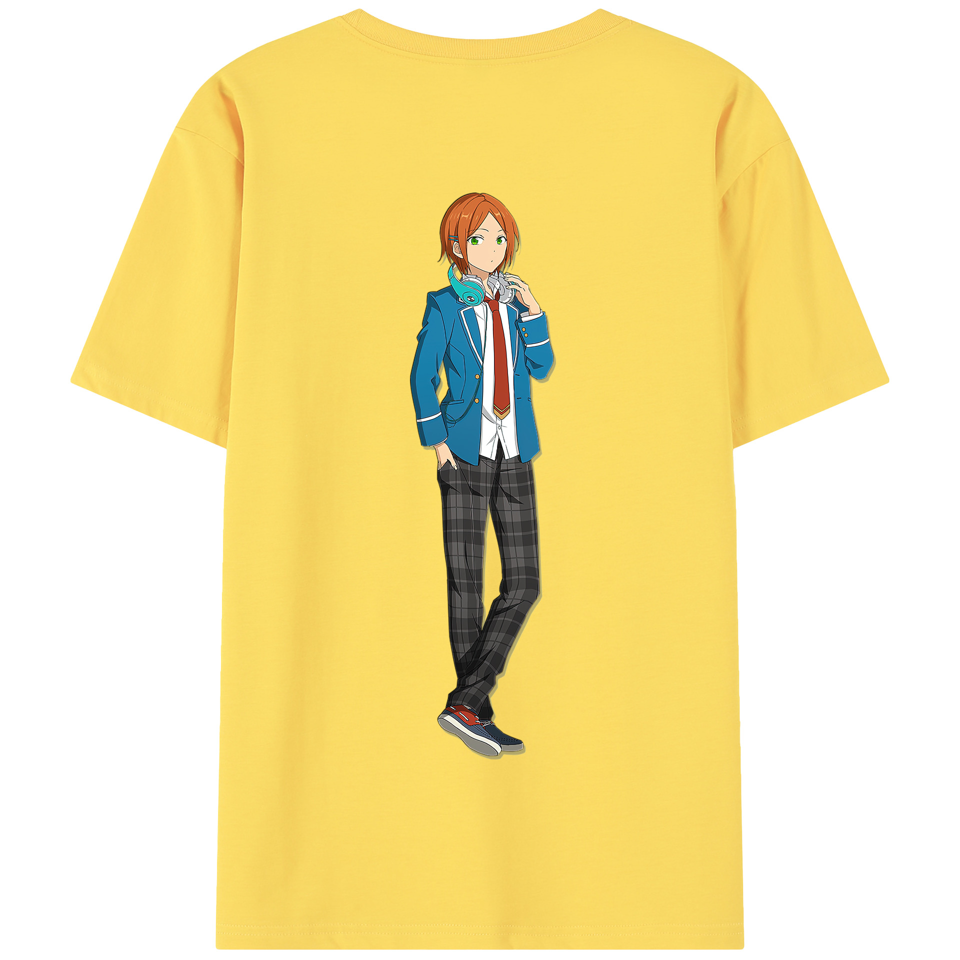 （画像用） あんさんぶるスターズ! Ensemble Stars 綿100％半袖Tシャツ（背面プリント）