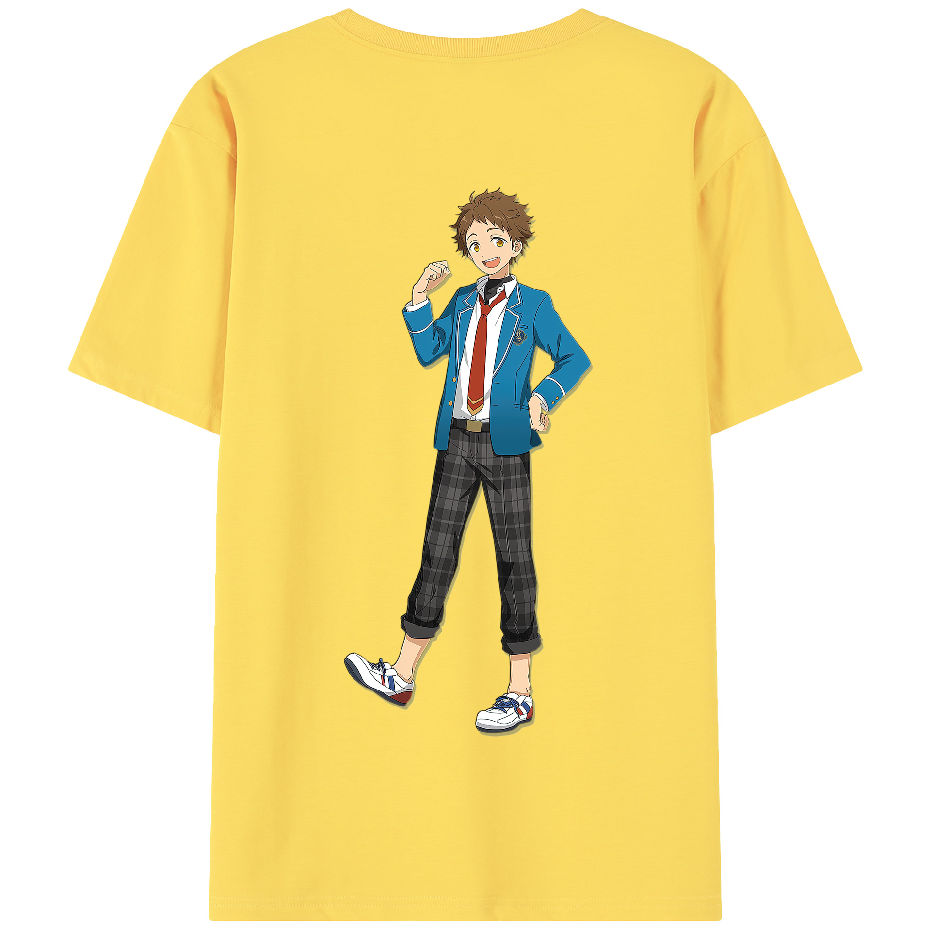 （画像用） あんさんぶるスターズ! Ensemble Stars 綿100％半袖Tシャツ（背面プリント）