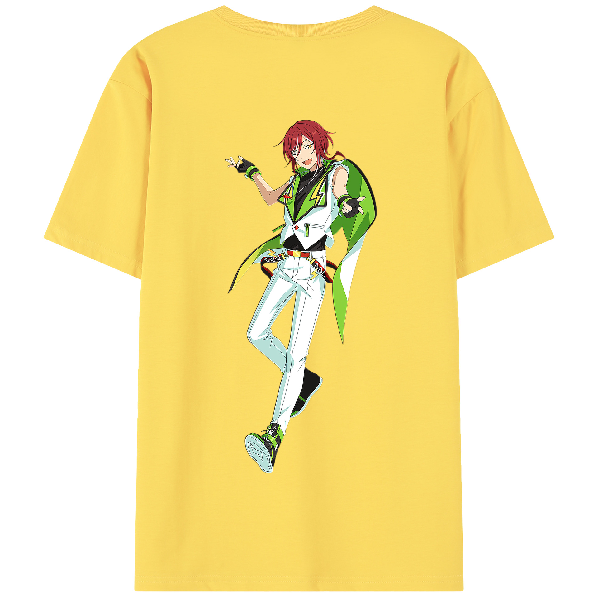 （画像用） あんさんぶるスターズ! Ensemble Stars 綿100％半袖Tシャツ（背面プリント）