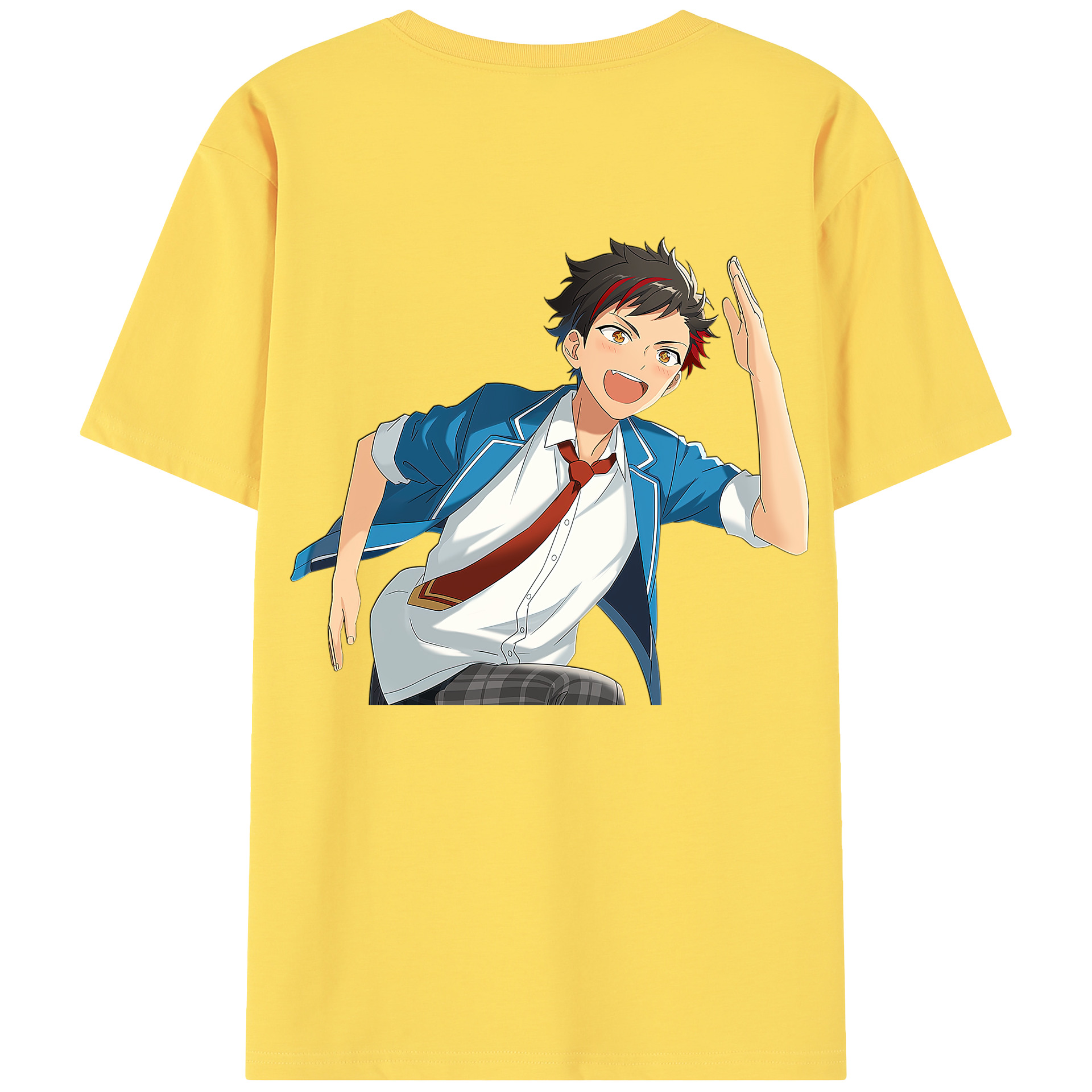 （画像用） あんさんぶるスターズ! Ensemble Stars 綿100％半袖Tシャツ（背面プリント）