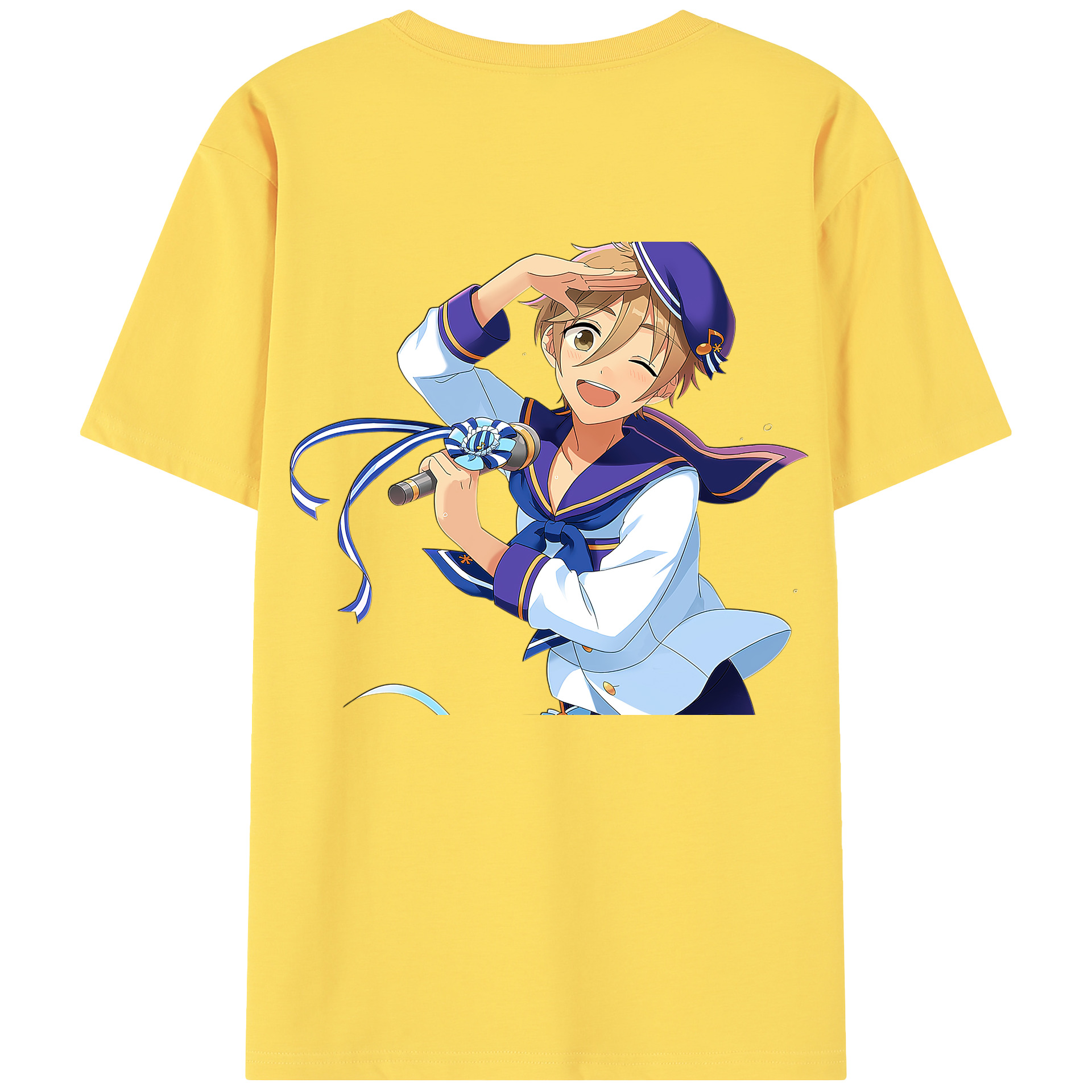 （画像用） あんさんぶるスターズ! Ensemble Stars 綿100％半袖Tシャツ（背面プリント）